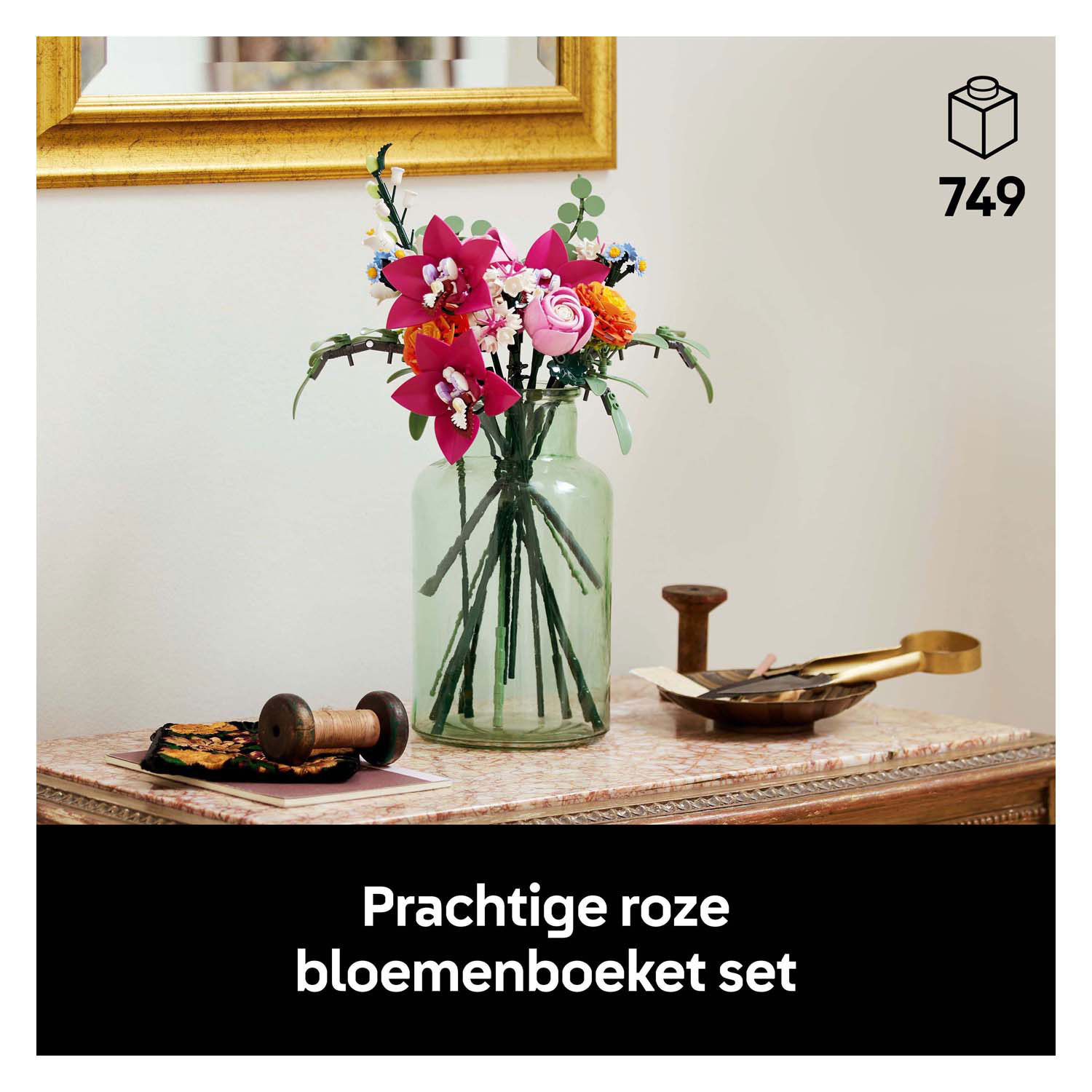 LEGO Botanicals 10342 Roze Boeket