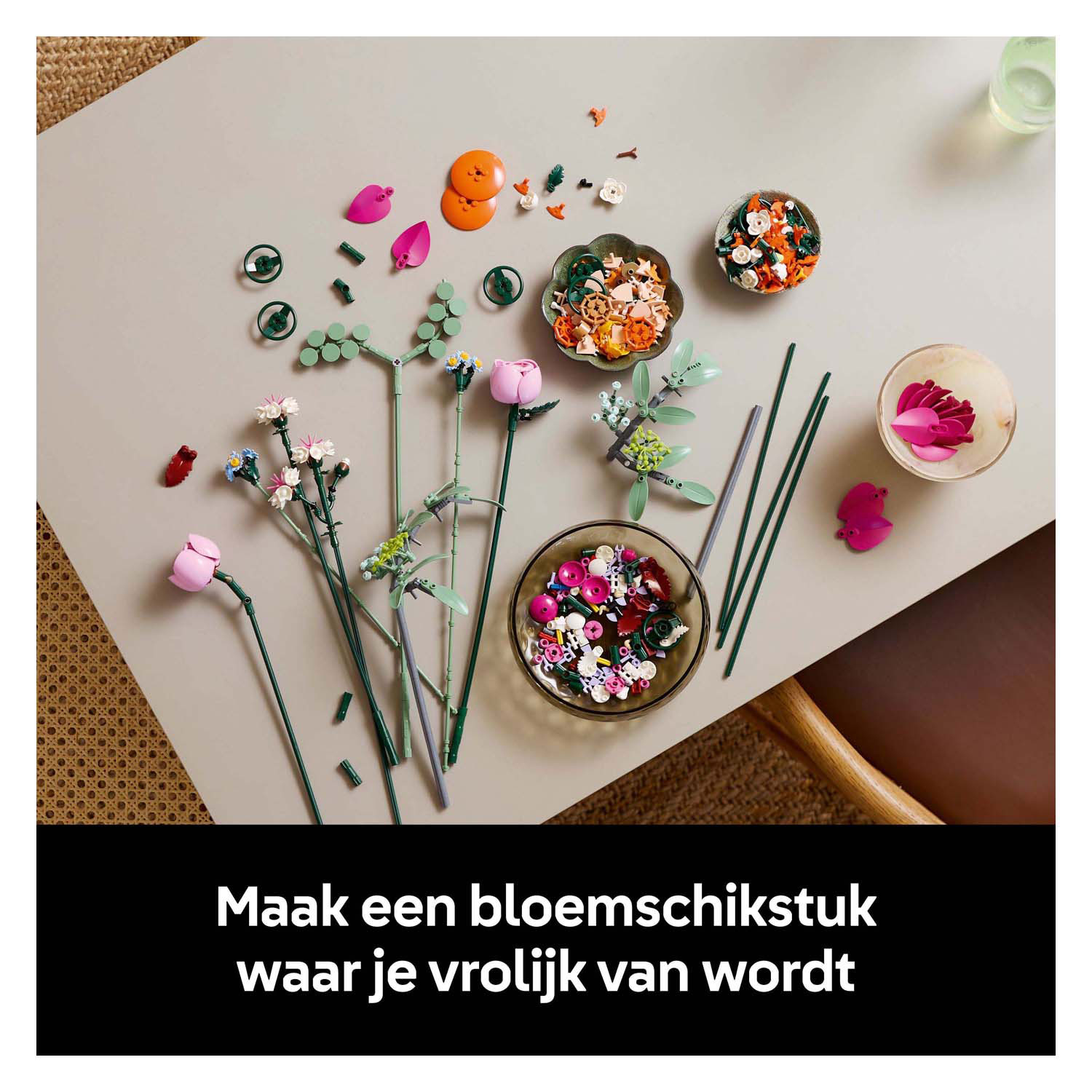 LEGO Botanicals 10342 Roze Boeket