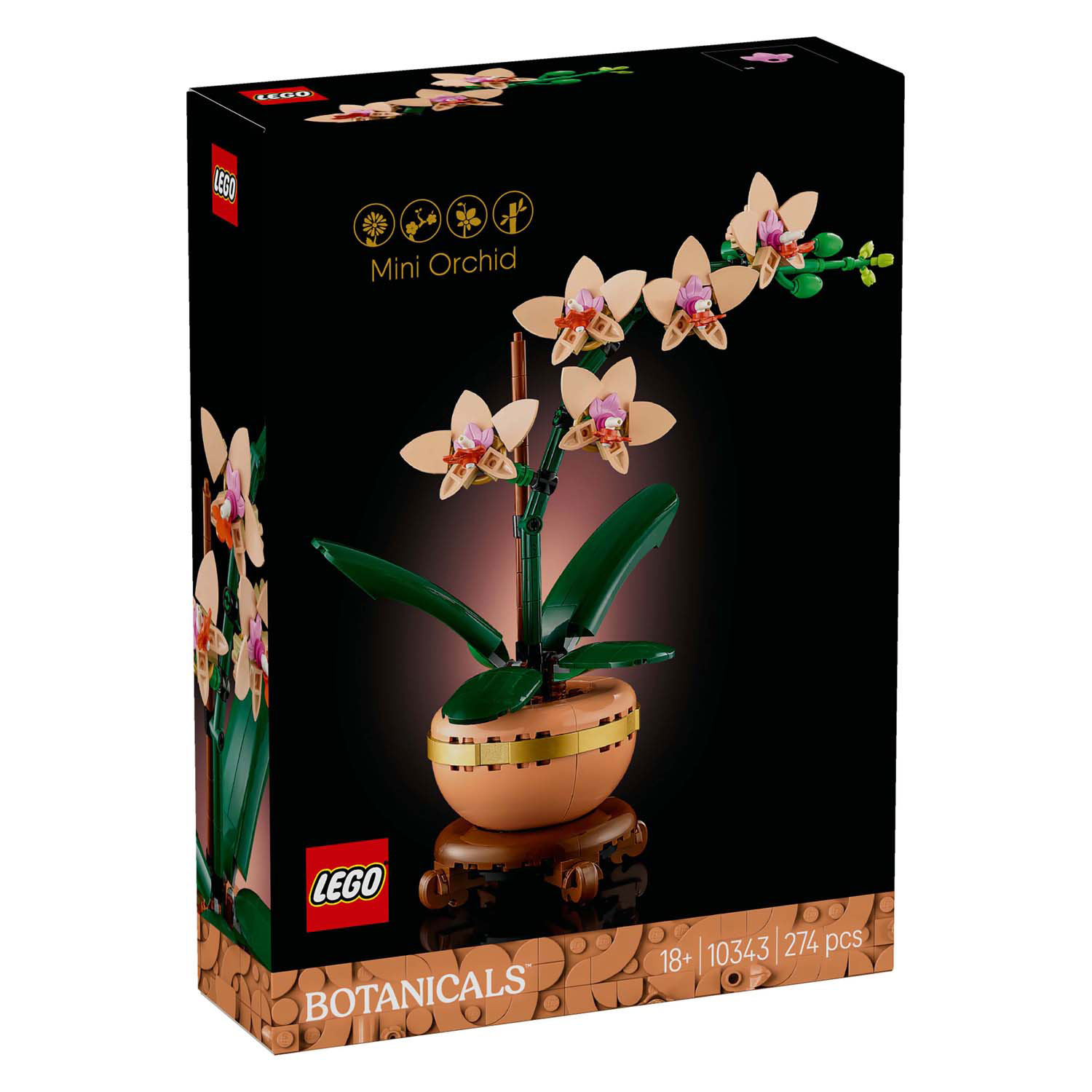 LEGO Botanicals 10343 Mini-Orchidee