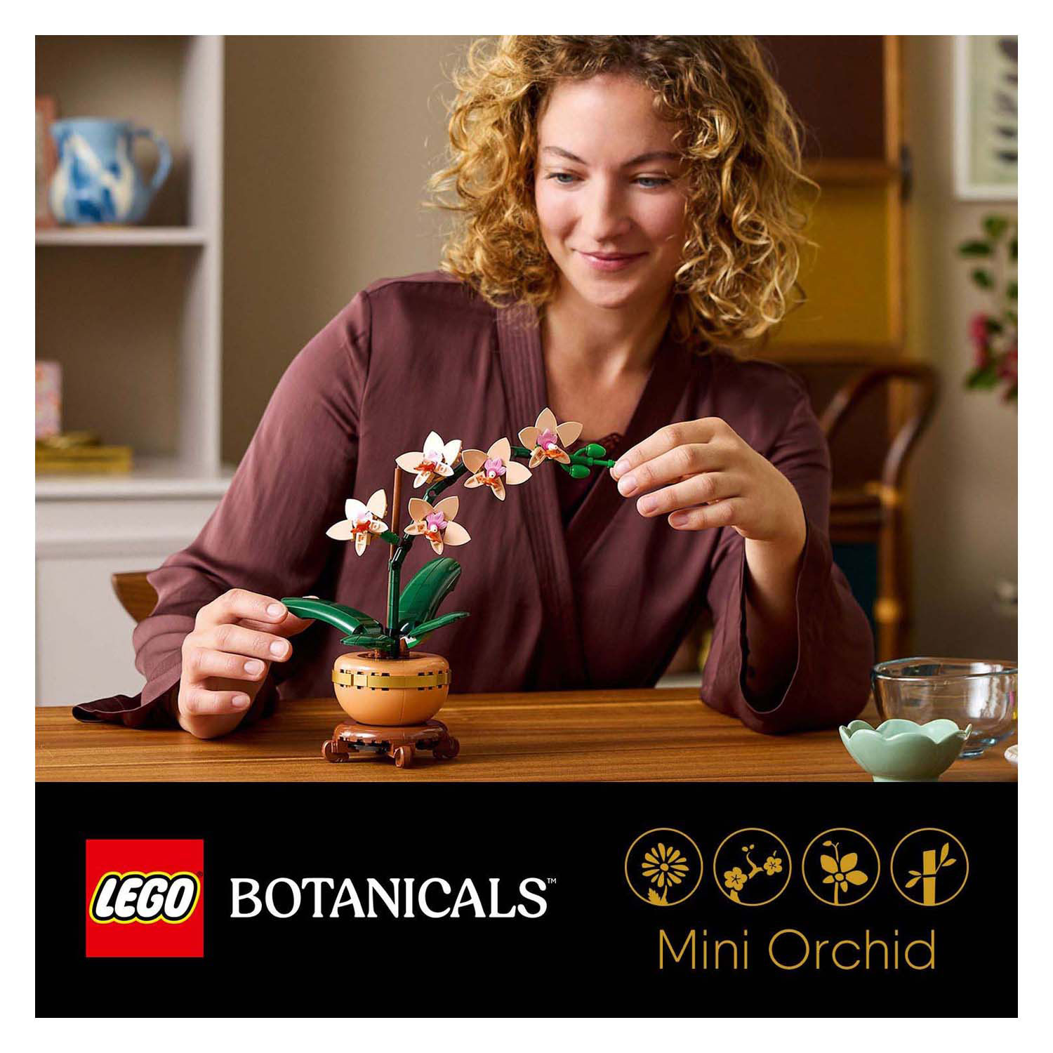 LEGO Botanicals 10343 Mini-Orchidee