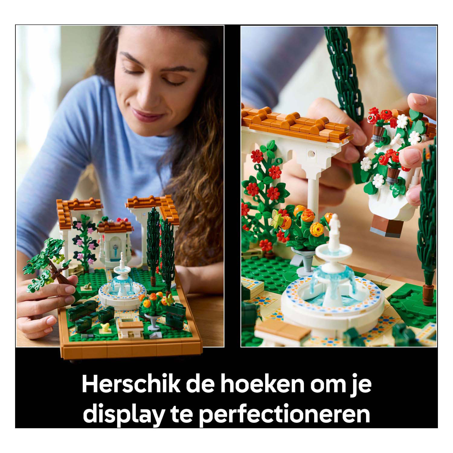 LEGO Icons 10359 Tuin met Fontein