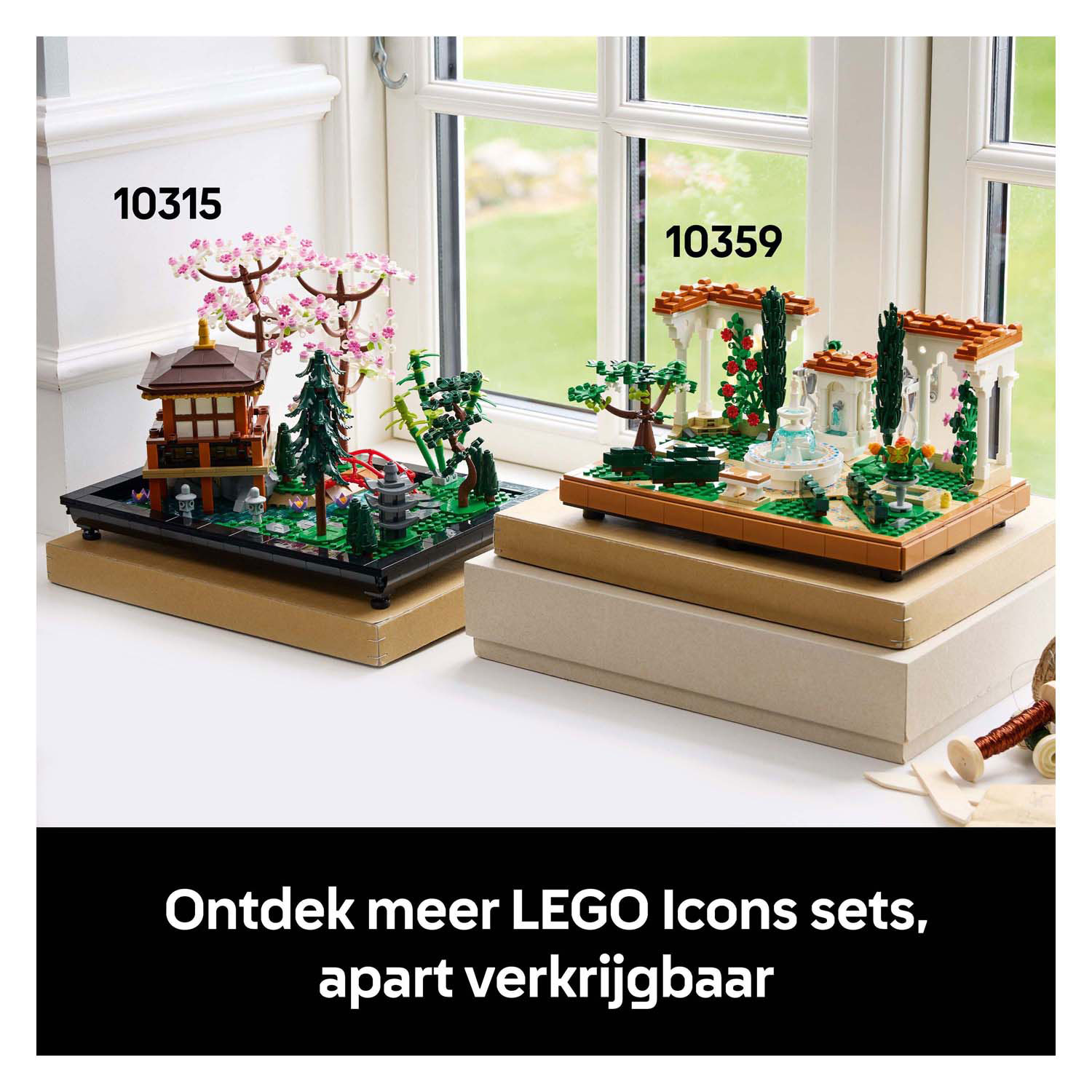 LEGO Icons 10359 Tuin met Fontein