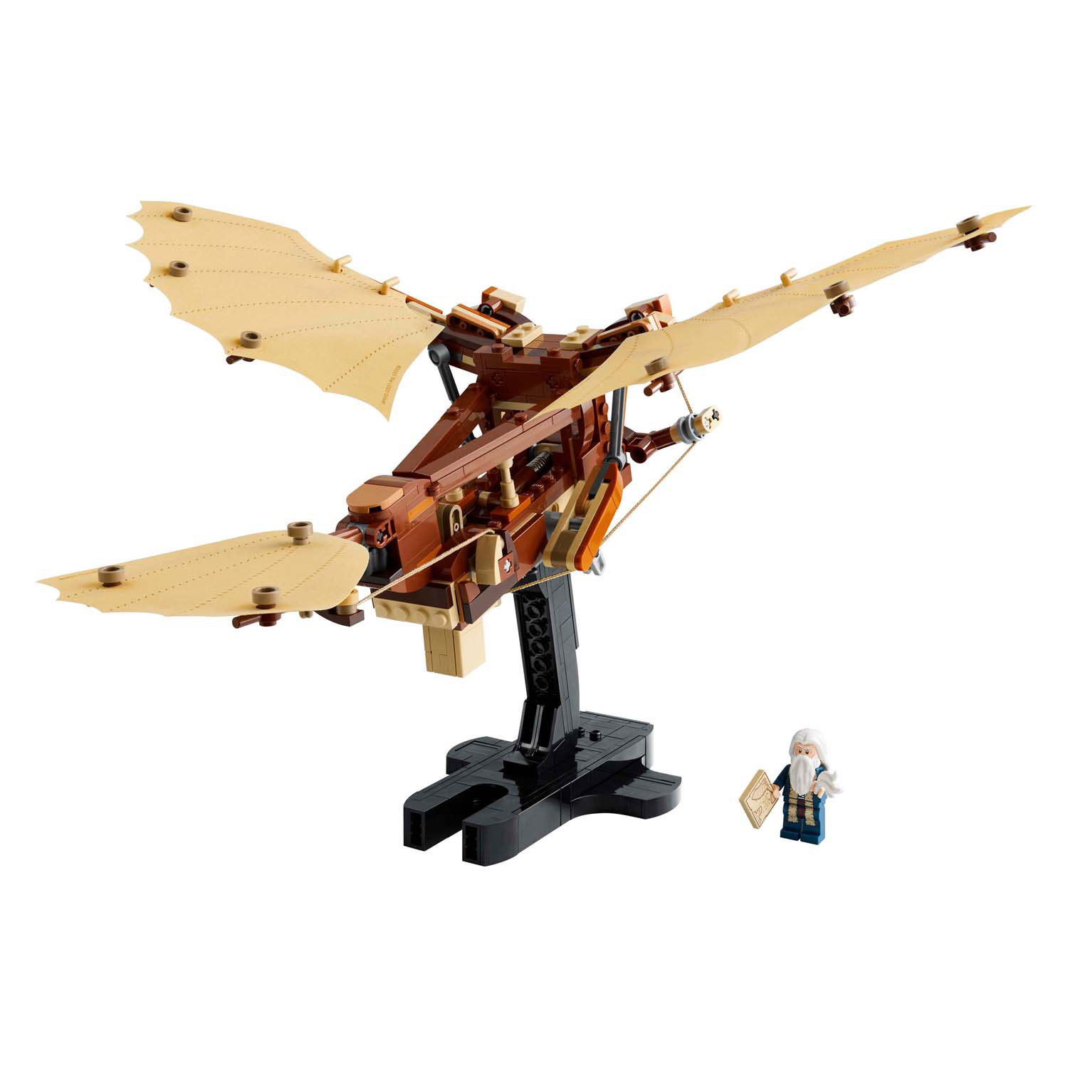 LEGO Icons 10363 De Vliegmachine van Leonardo Da Vinci