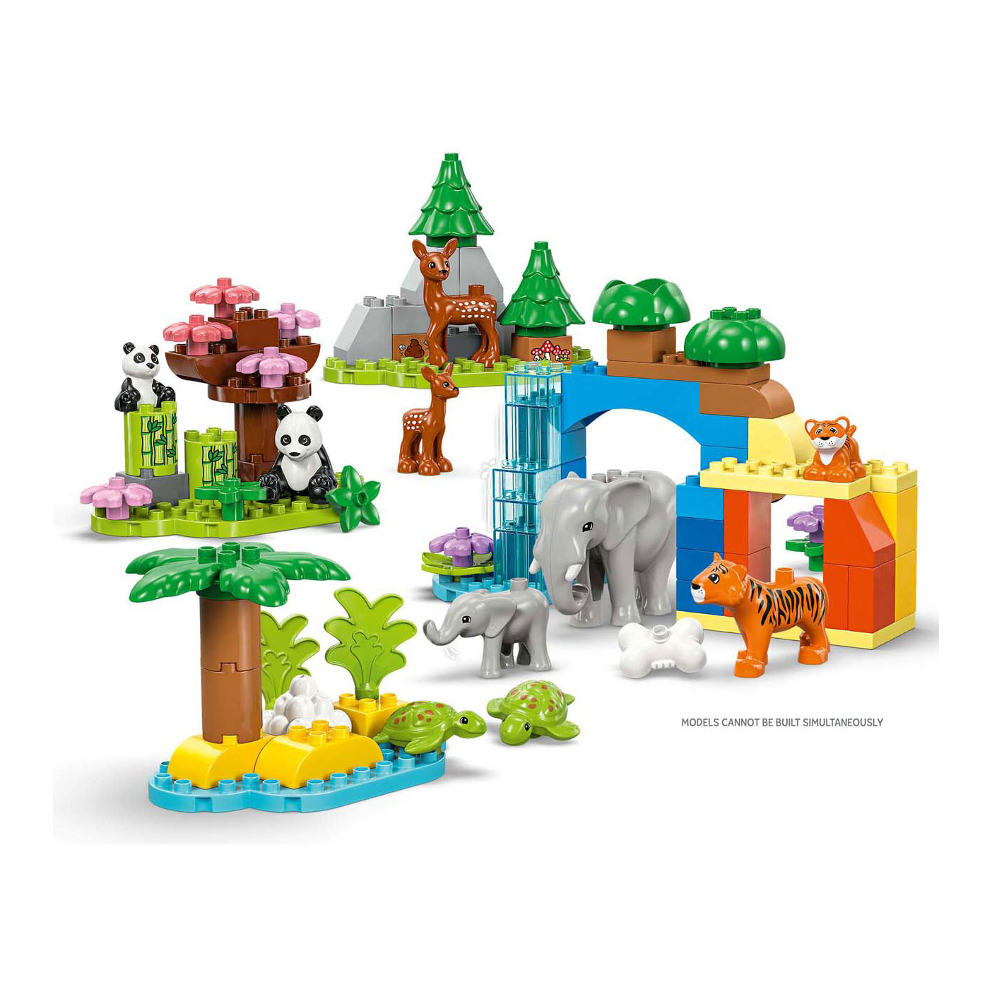 LEGO Duplo Town 10446 Familles d'animaux sauvages 3 en 1