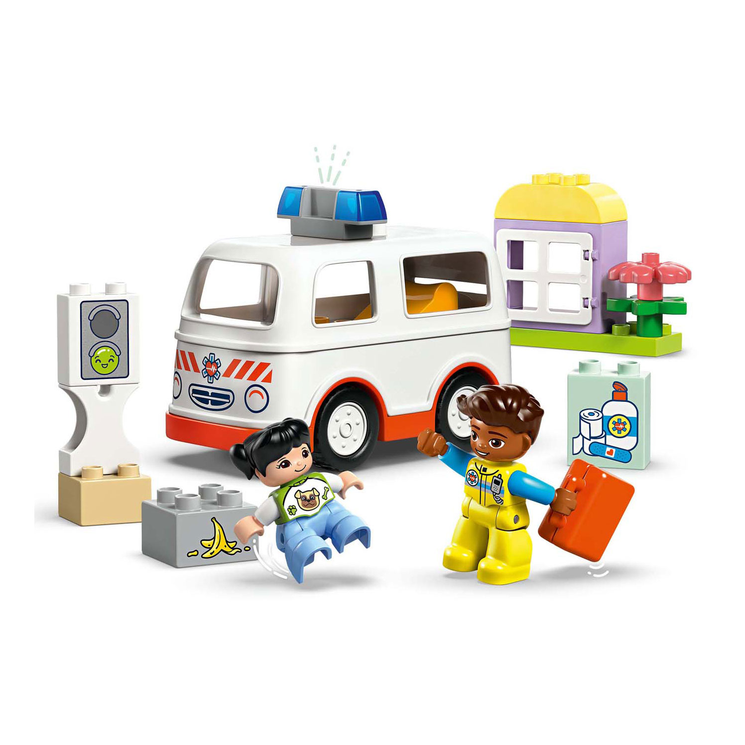 LEGO Duplo Town 10447 Krankenwagen mit Fahrer