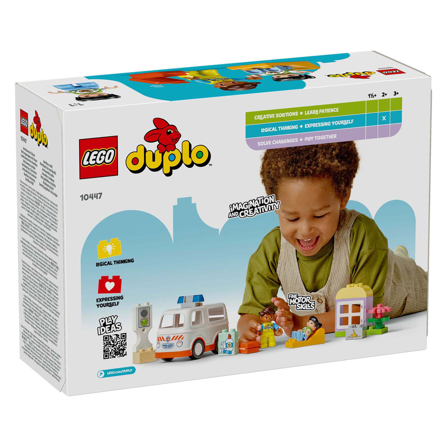 LEGO Duplo Town 10447 Krankenwagen mit Fahrer