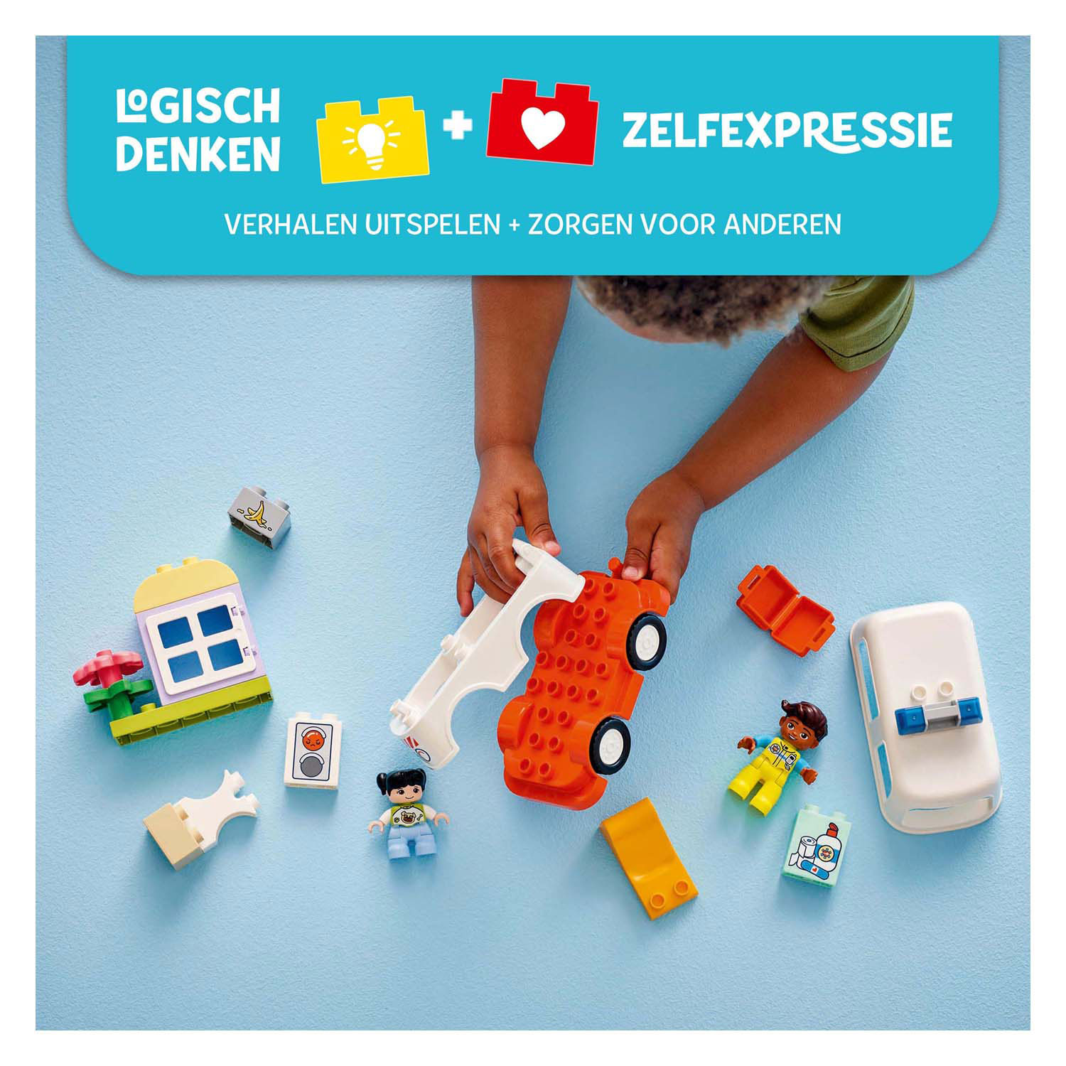 LEGO Duplo Town 10447 Krankenwagen mit Fahrer