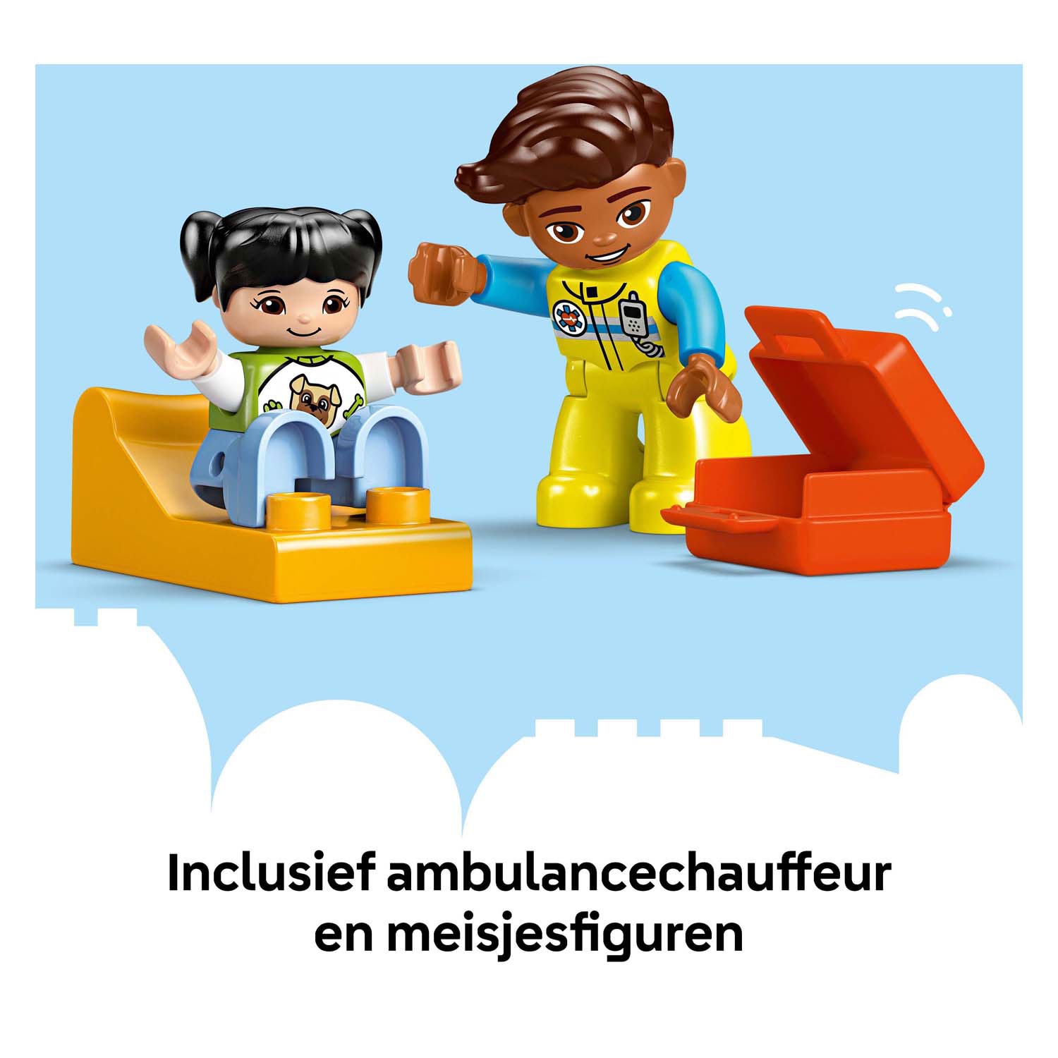 LEGO Duplo Town 10447 Krankenwagen mit Fahrer