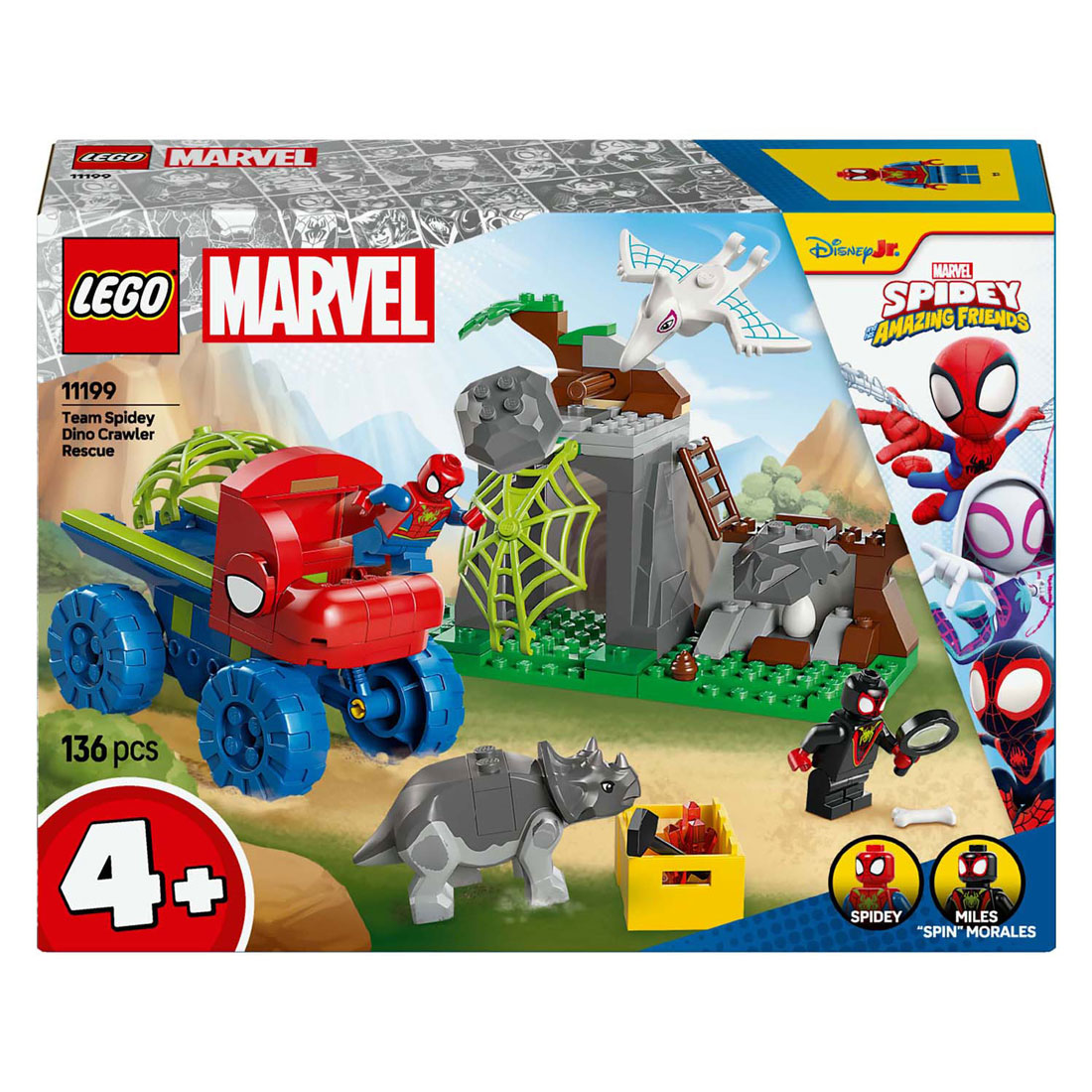 LEGO Spidey 11199 Team Spidey Rettungsmission mit Dino-Truck