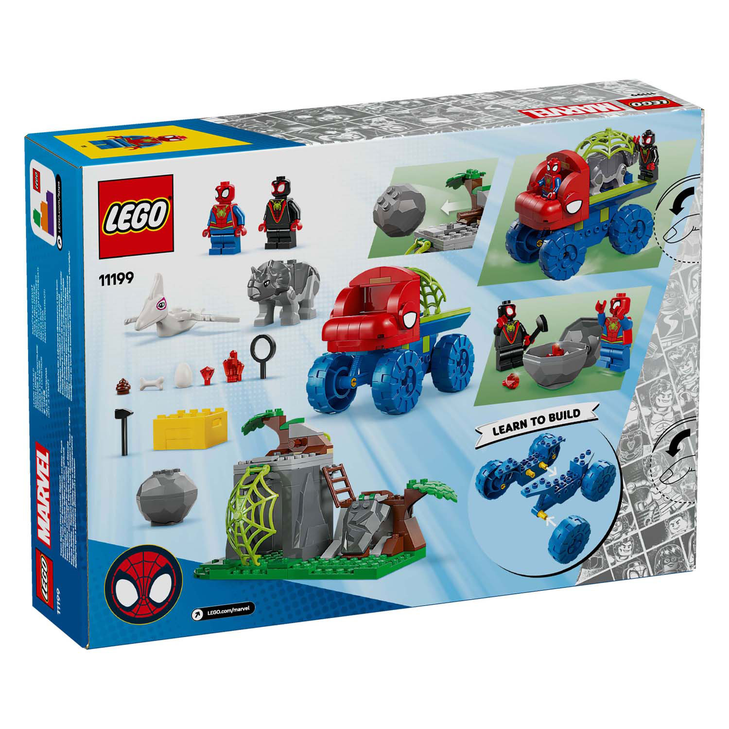 LEGO Spidey 11199 Team Spidey Rettungsmission mit Dino-Truck