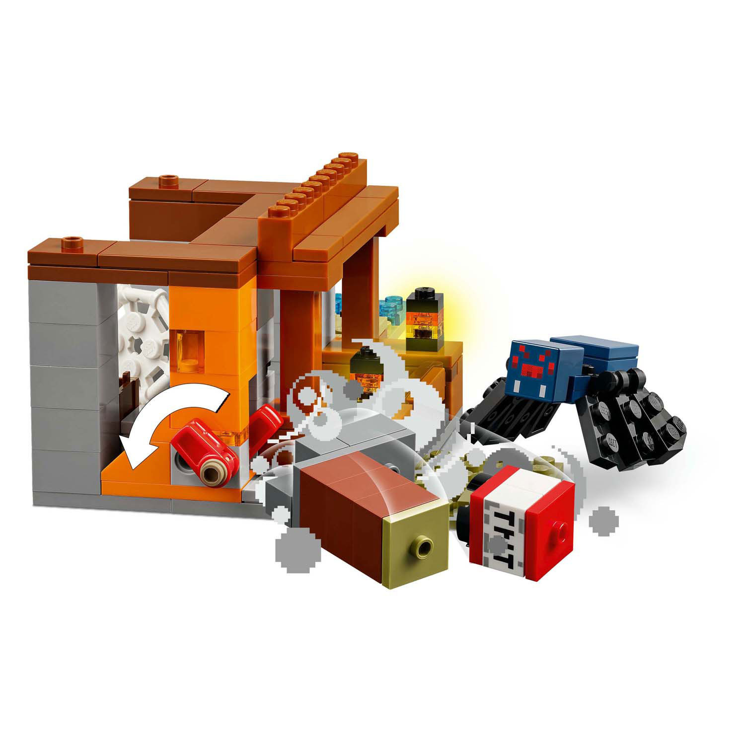 LEGO Minecraft 21269 Les tatous à la mine