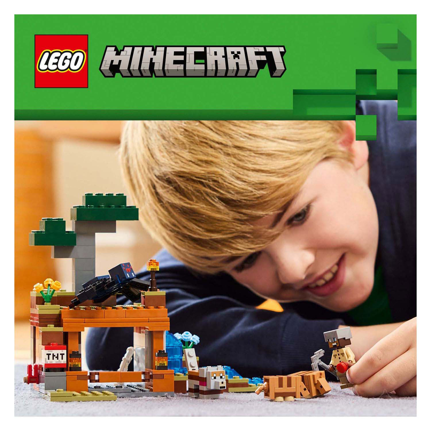 LEGO Minecraft 21269 Les tatous à la mine