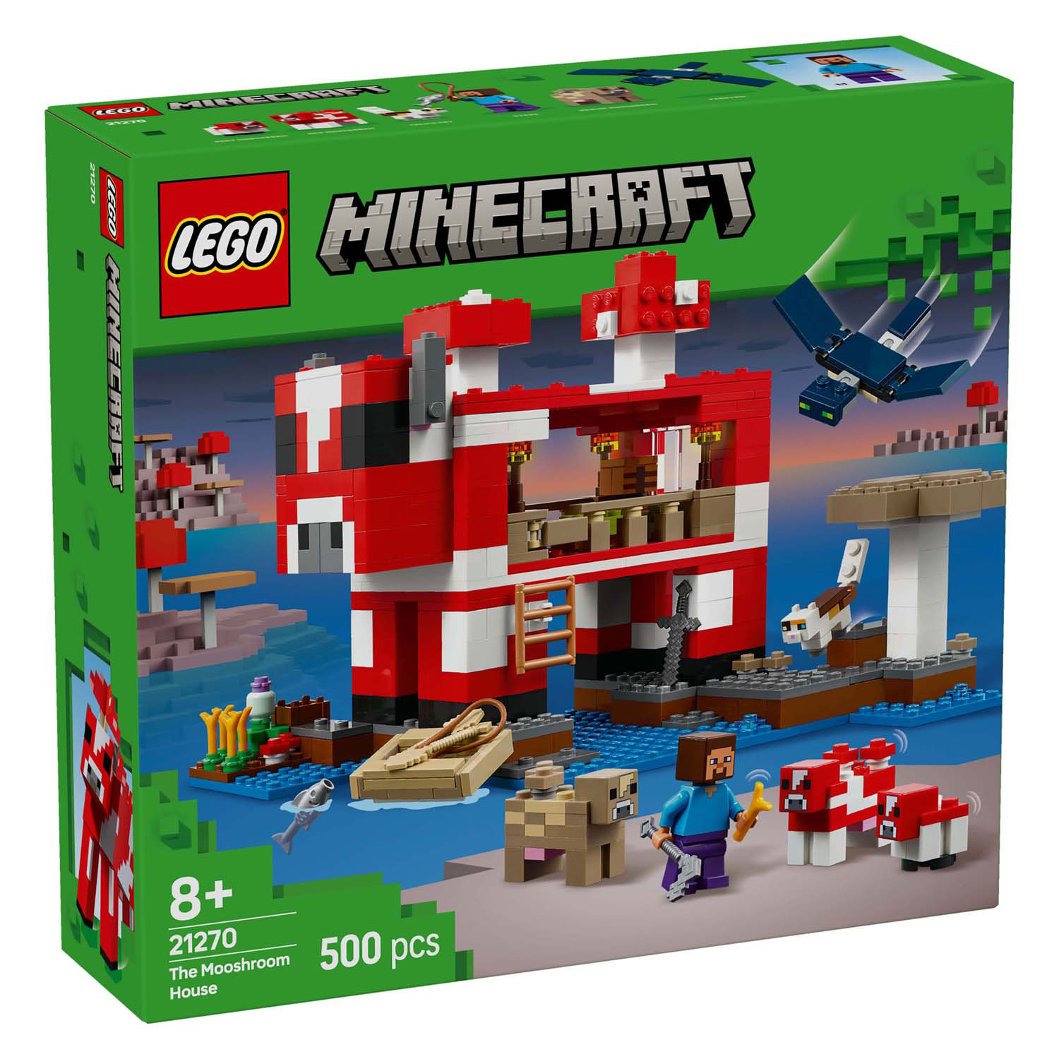 LEGO Minecraft 21270 La maison des Champignons-Moos