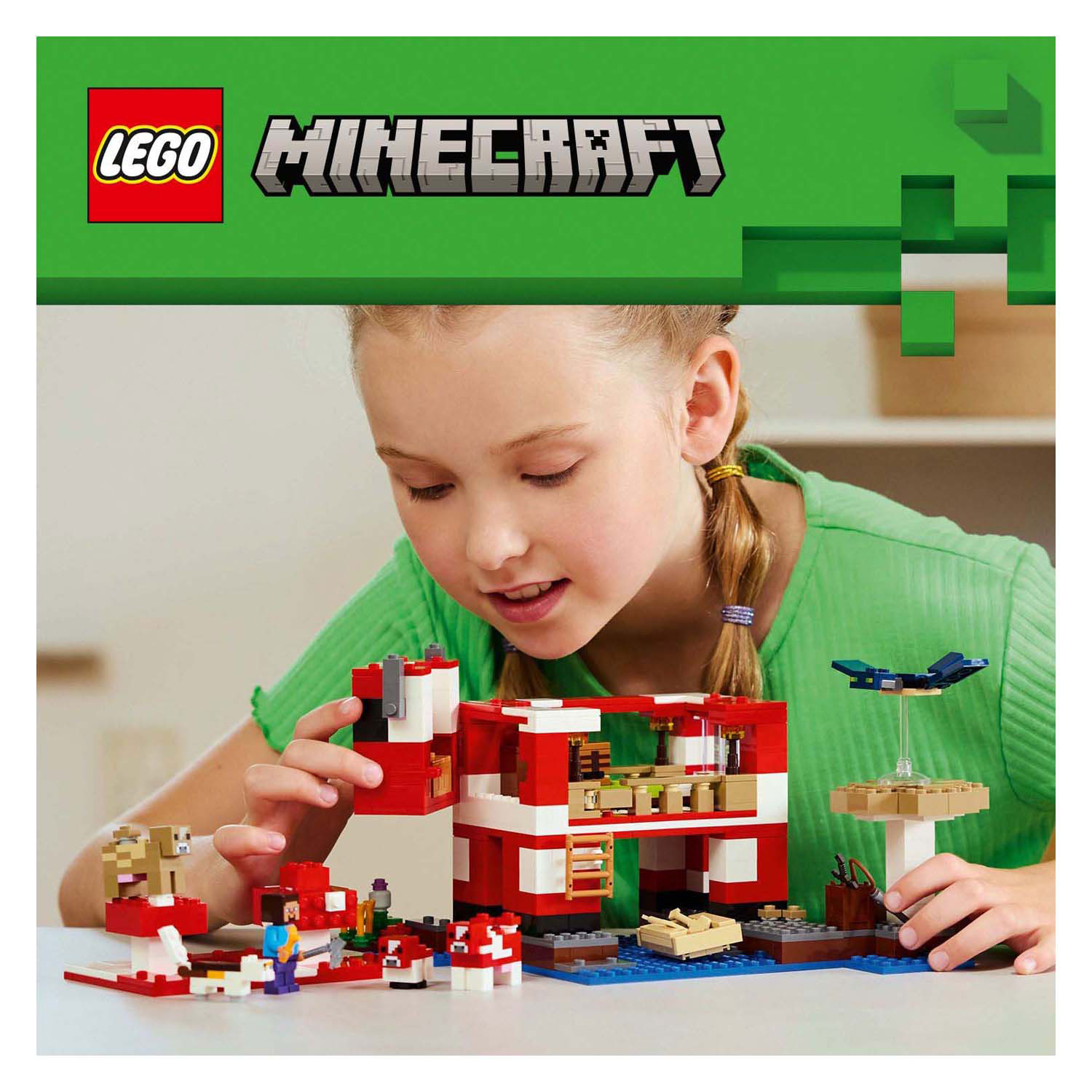 LEGO Minecraft 21270 La maison des Champignons-Moos