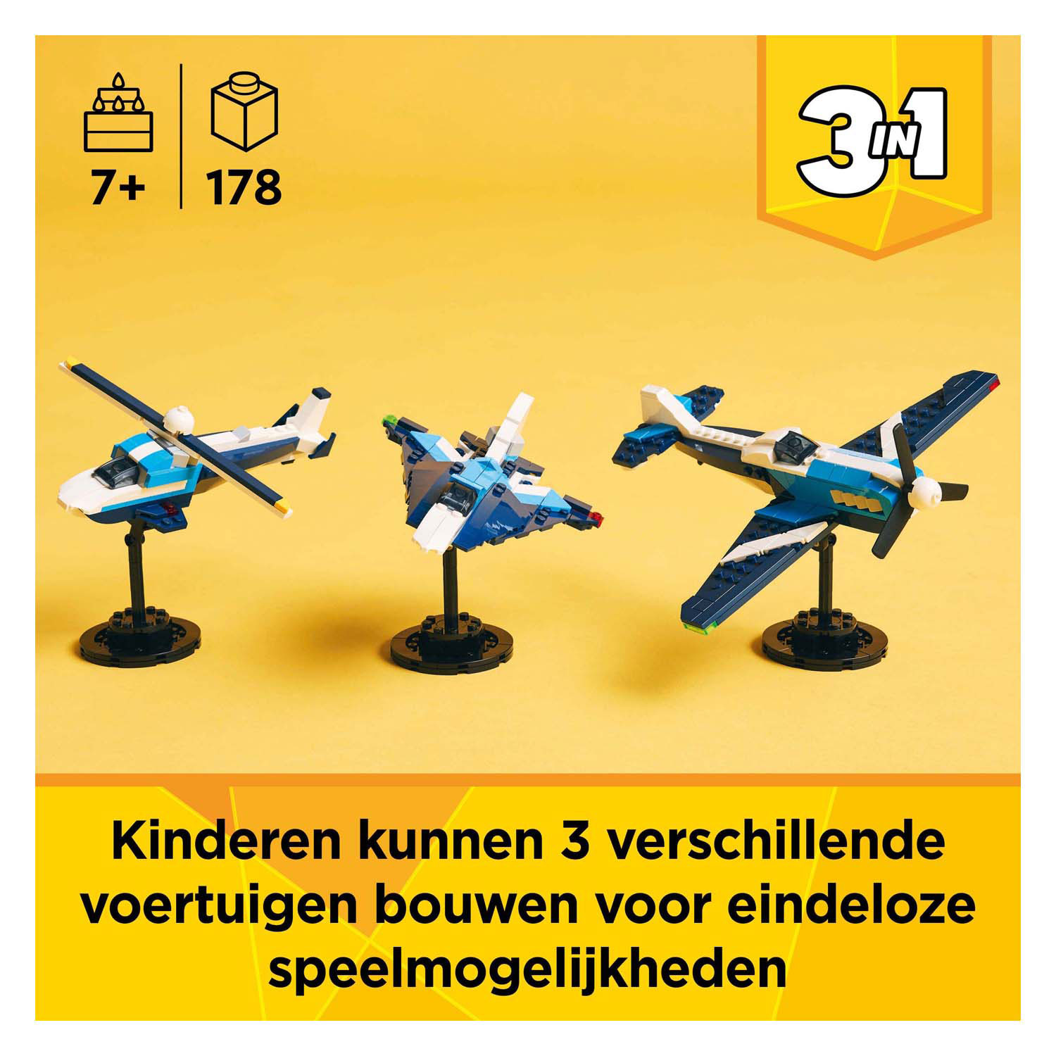 LEGO Creator 31160 Luchtvaart: Racevliegtuig