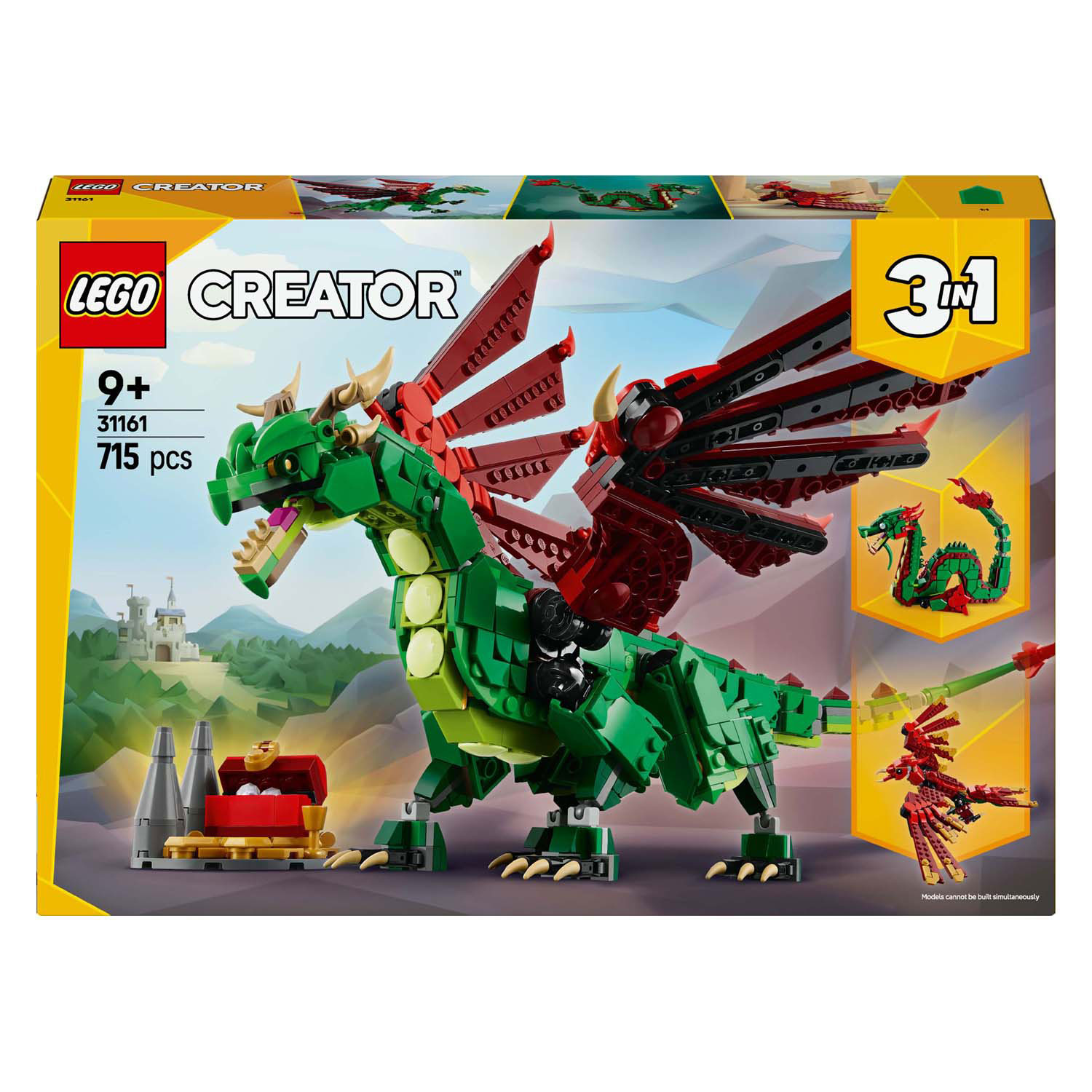 LEGO Creator 31161 Middeleeuwse Draak