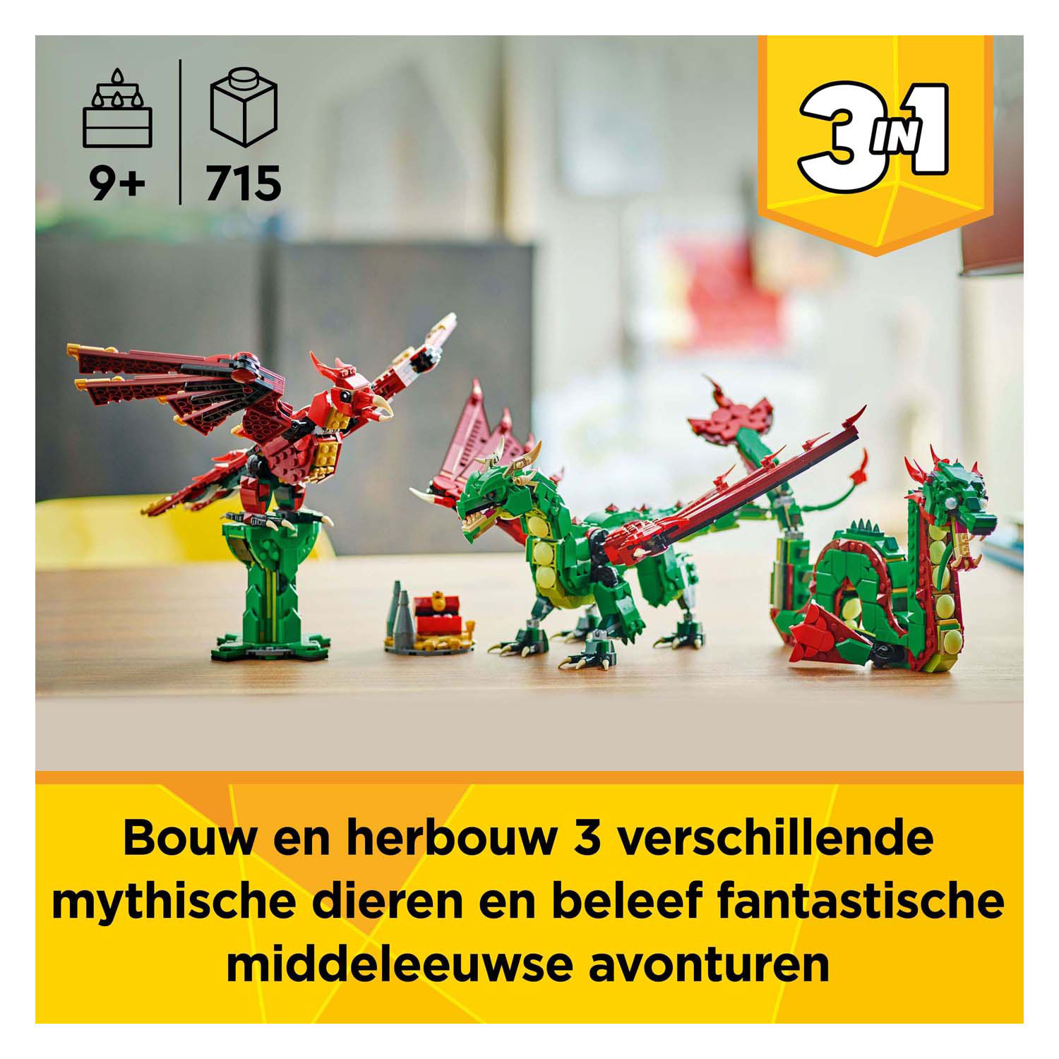 LEGO Creator 31161 Middeleeuwse Draak