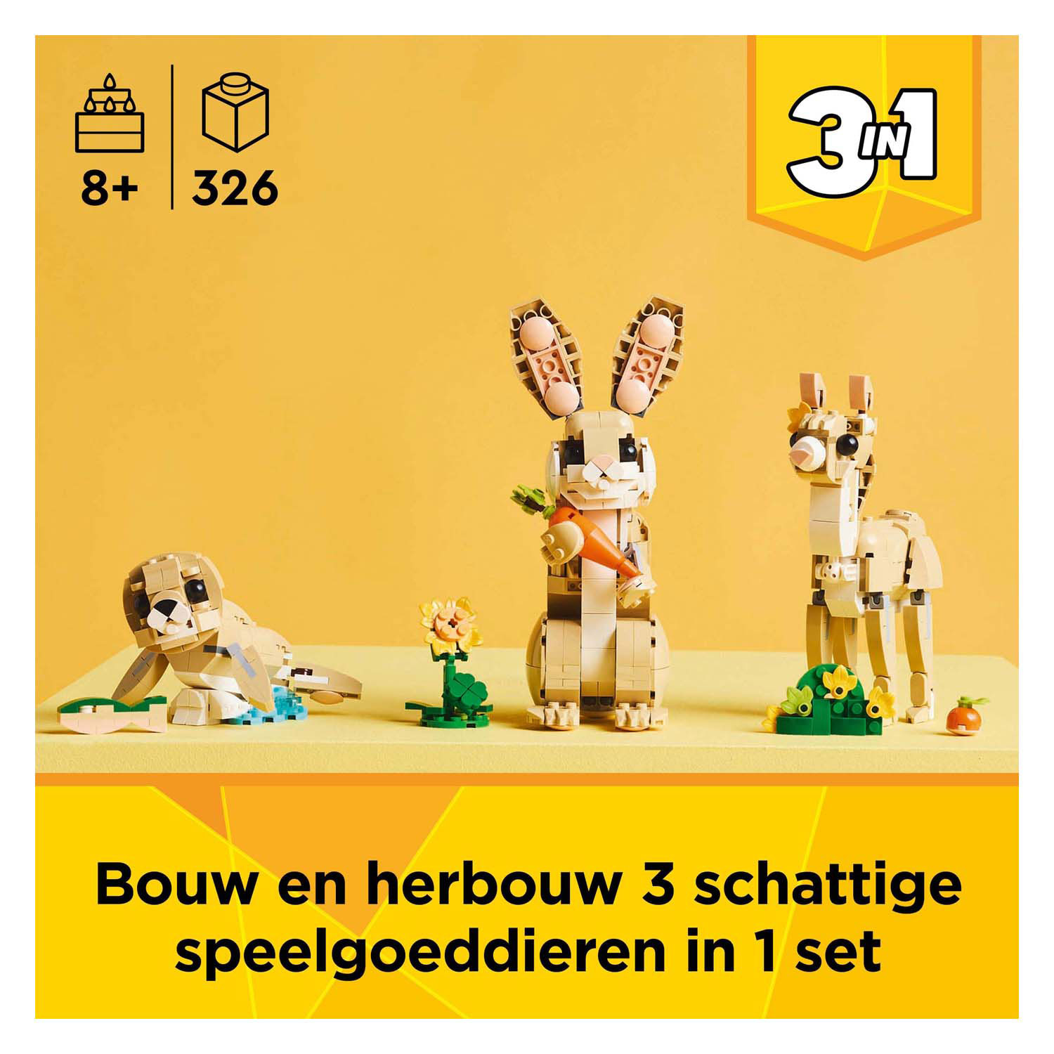 LEGO Creator 31162 Lief Konijn