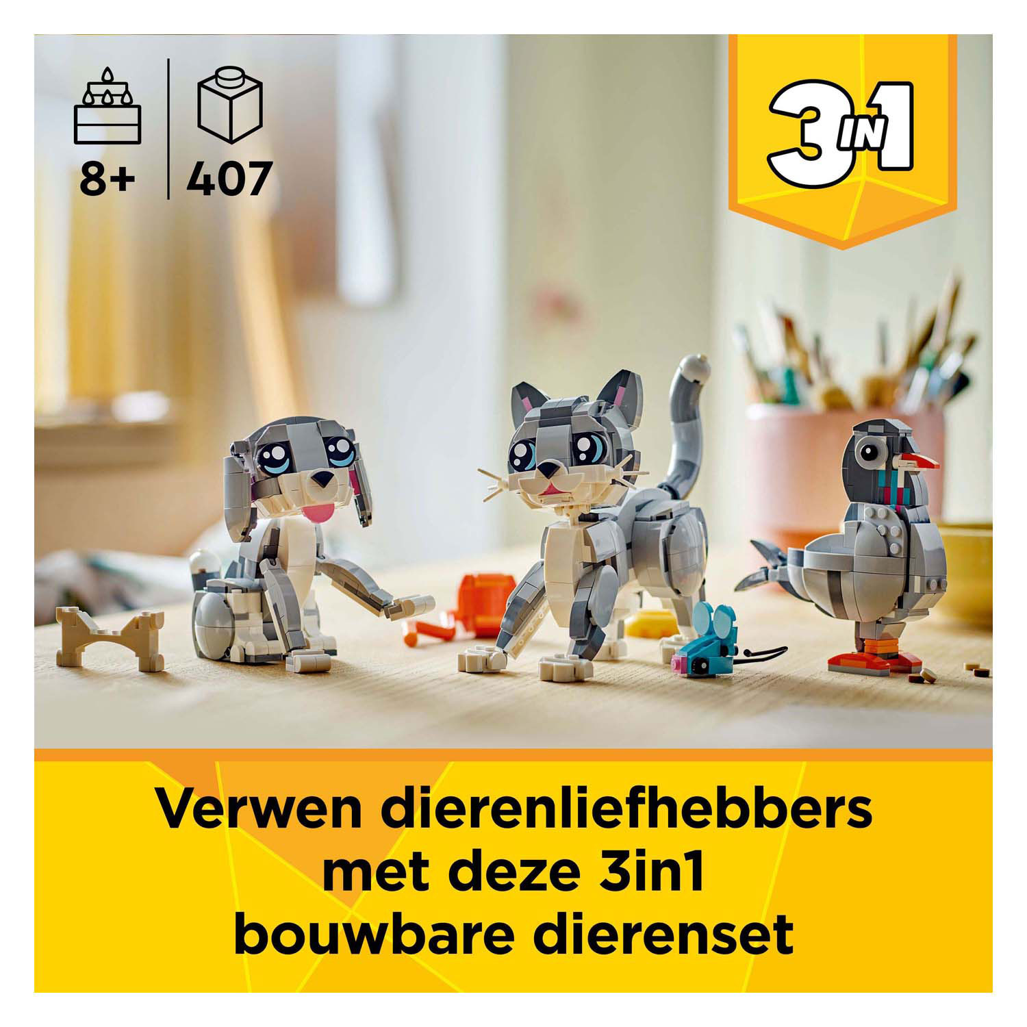 LEGO Creator 31163 Speelse Kat