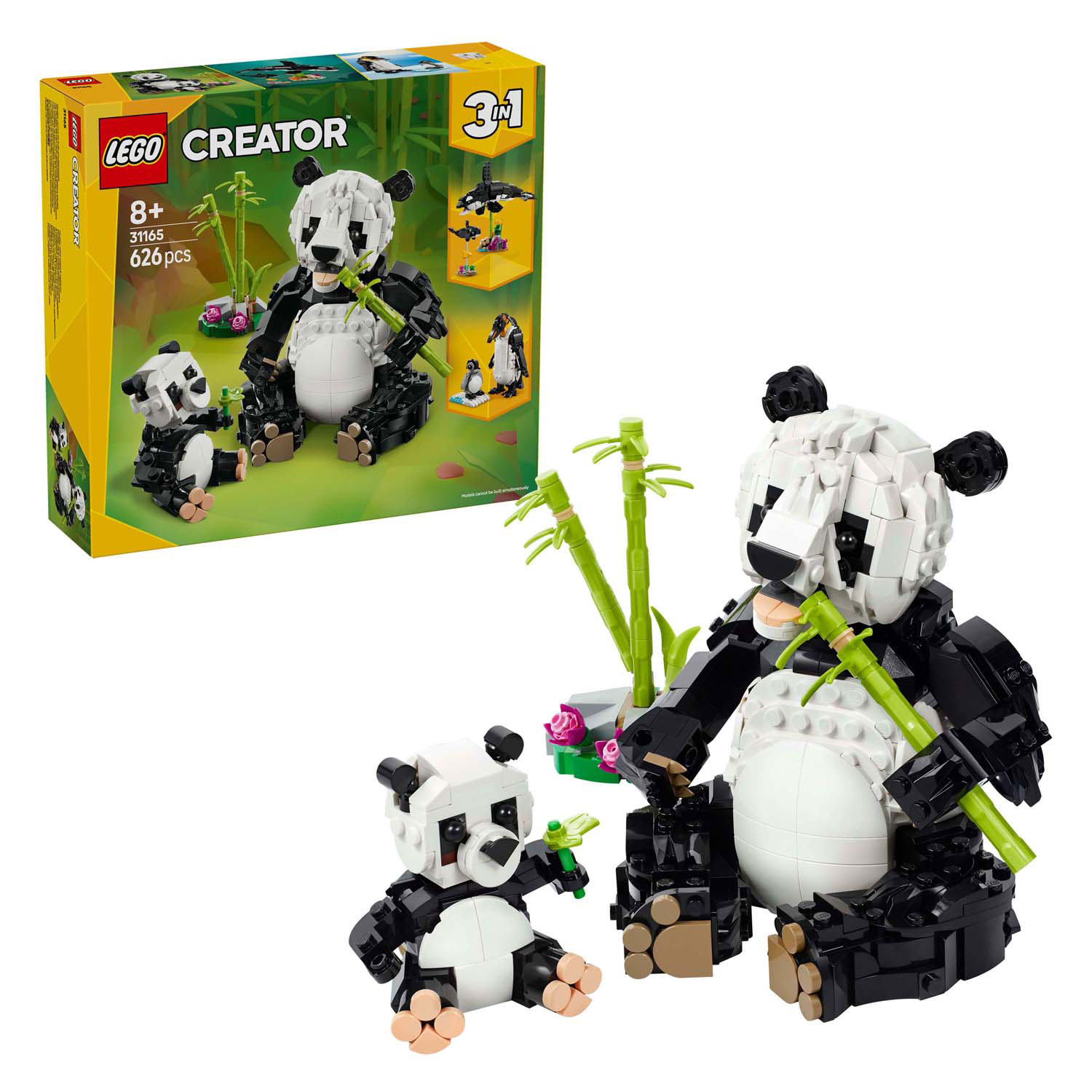 LEGO Creator 31165 Wilde Tiere: Panda-Familie