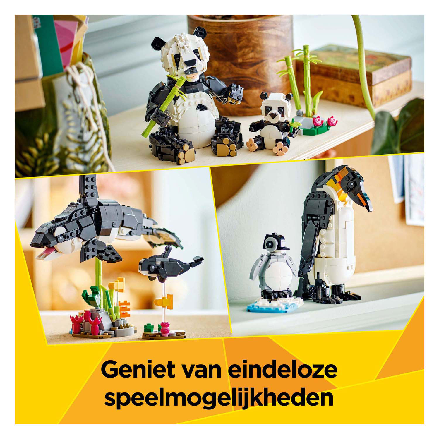 LEGO Creator 31165 Wilde Tiere: Panda-Familie