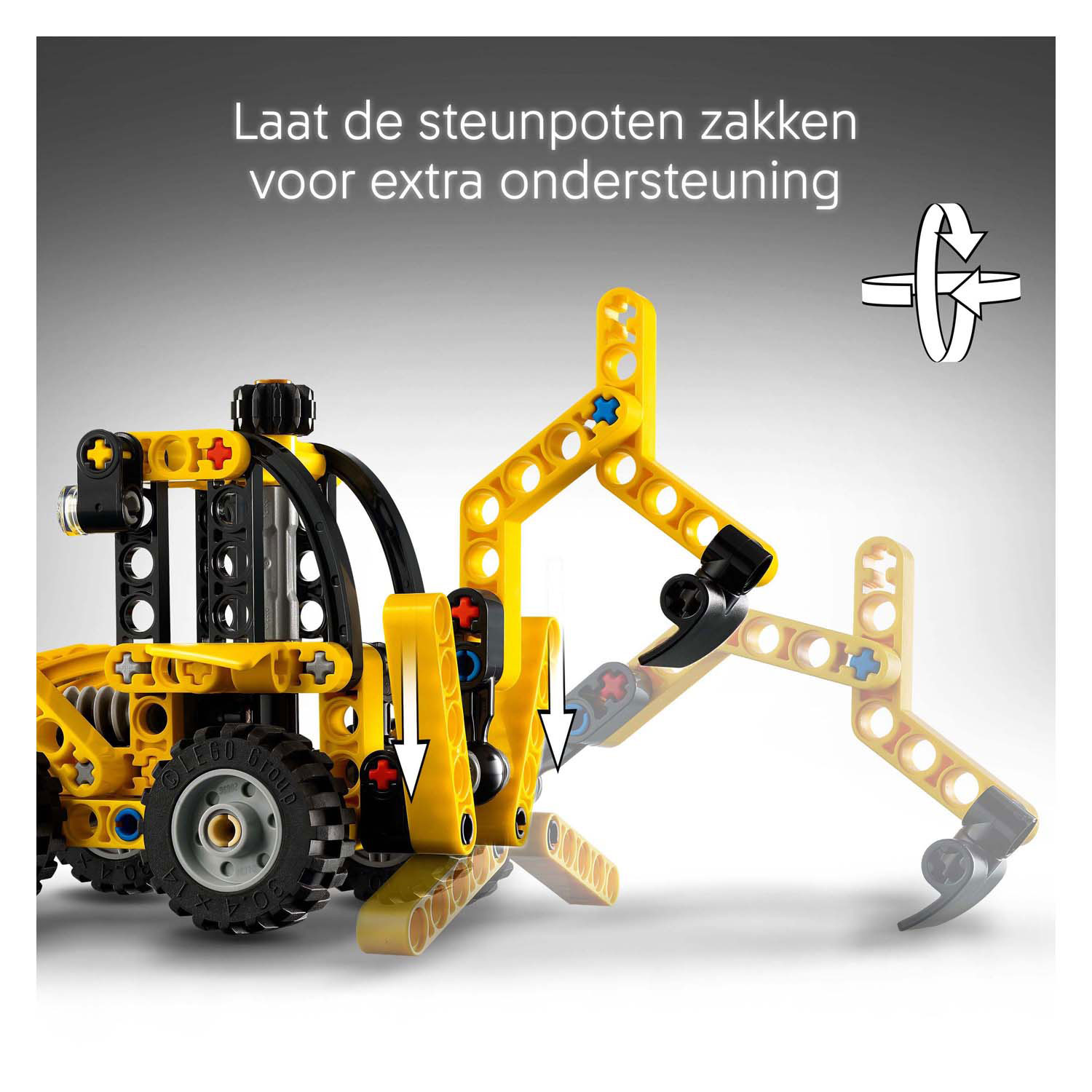 LEGO Technic 42197 Graaflaadmachine