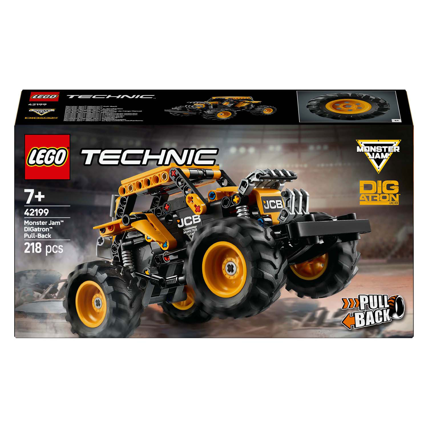 LEGO Technic 42199 Monster Jam Digatron Pull-Back