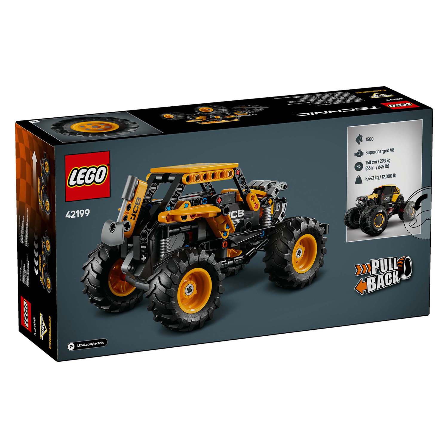 LEGO Technic 42199 Monster Jam Digatron Pull-Back