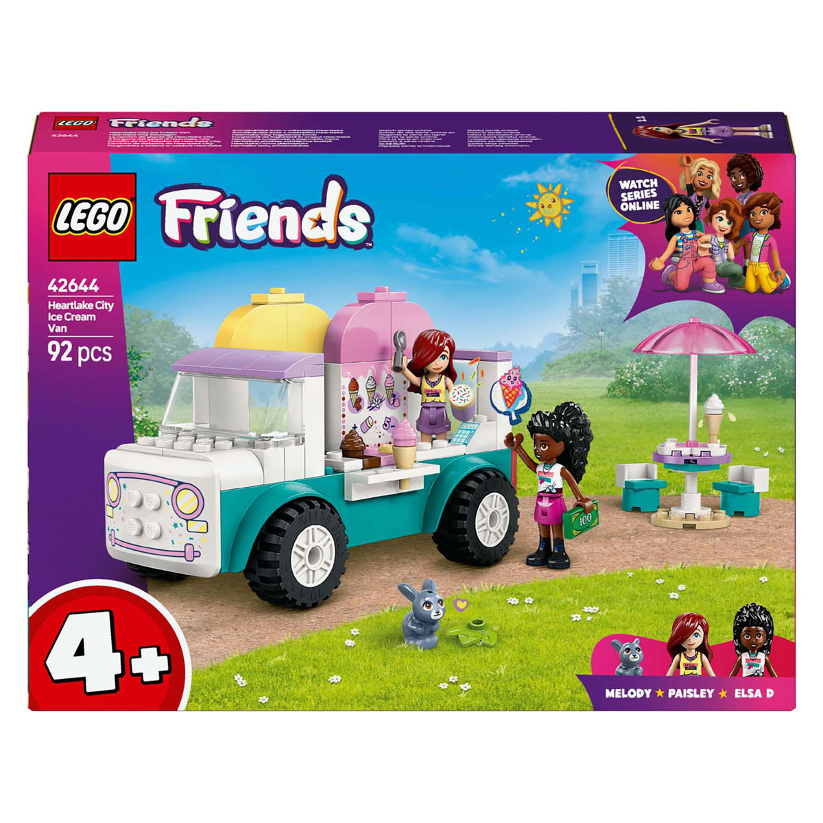 LEGO Friends 42644 Le camion de crème glacée d'Heartlake City