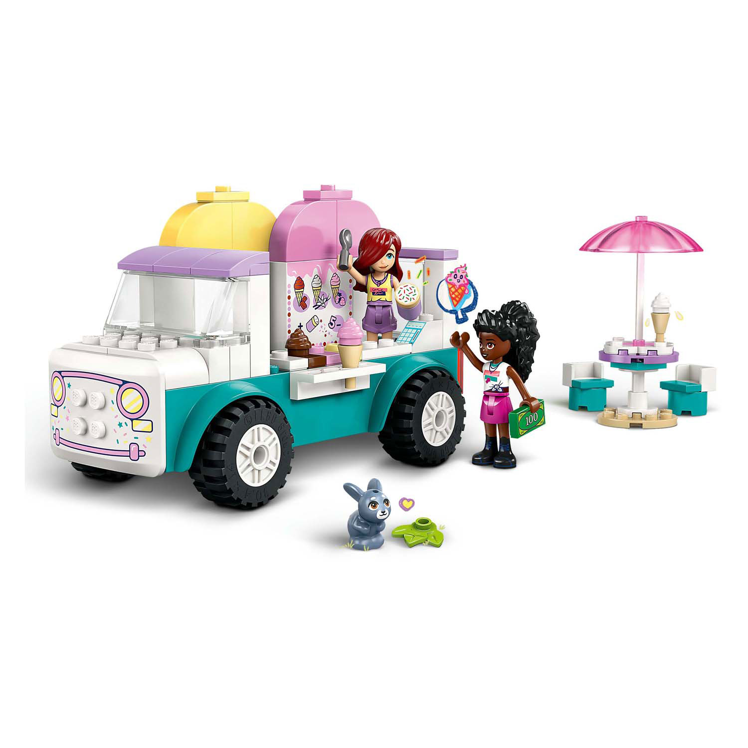 LEGO Friends 42644 Le camion de crème glacée d'Heartlake City