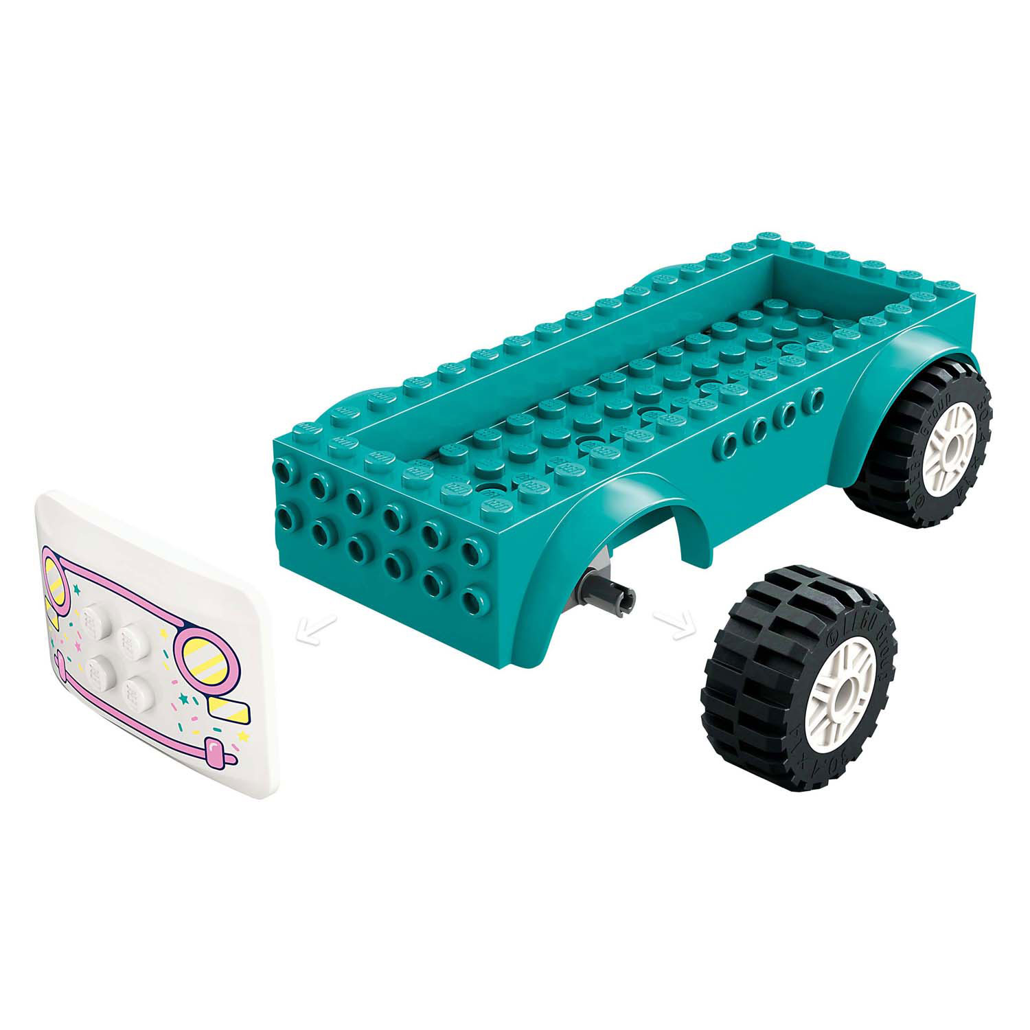 LEGO Friends 42644 Le camion de crème glacée d'Heartlake City