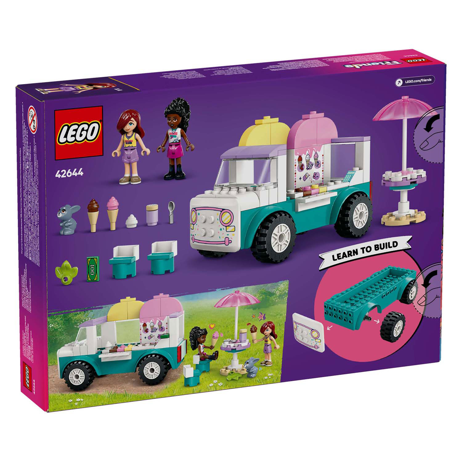 LEGO Friends 42644 Le camion de crème glacée d'Heartlake City