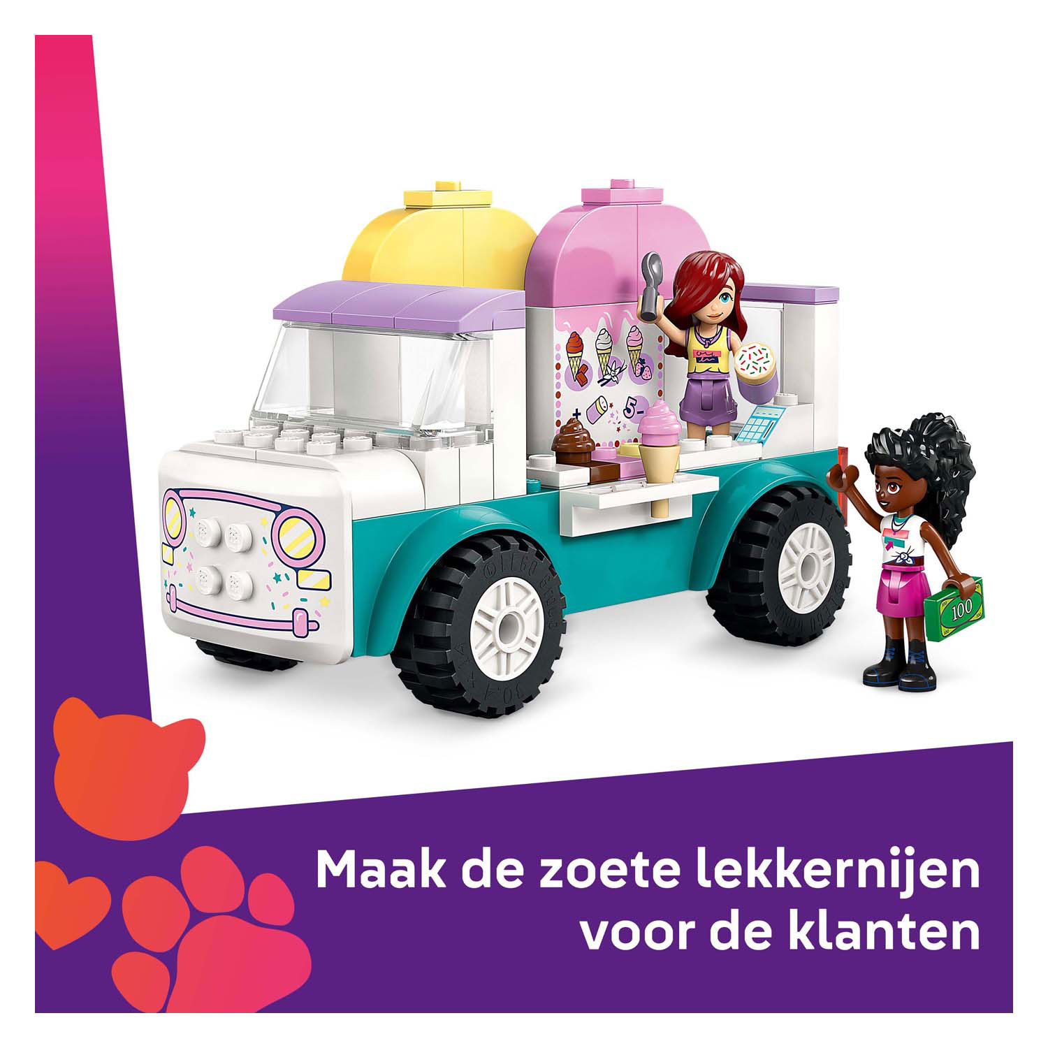 LEGO Friends 42644 Le camion de crème glacée d'Heartlake City