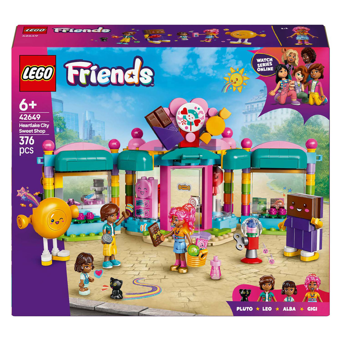 LEGO Friends 42649 Le magasin de bonbons d'Heartlake City