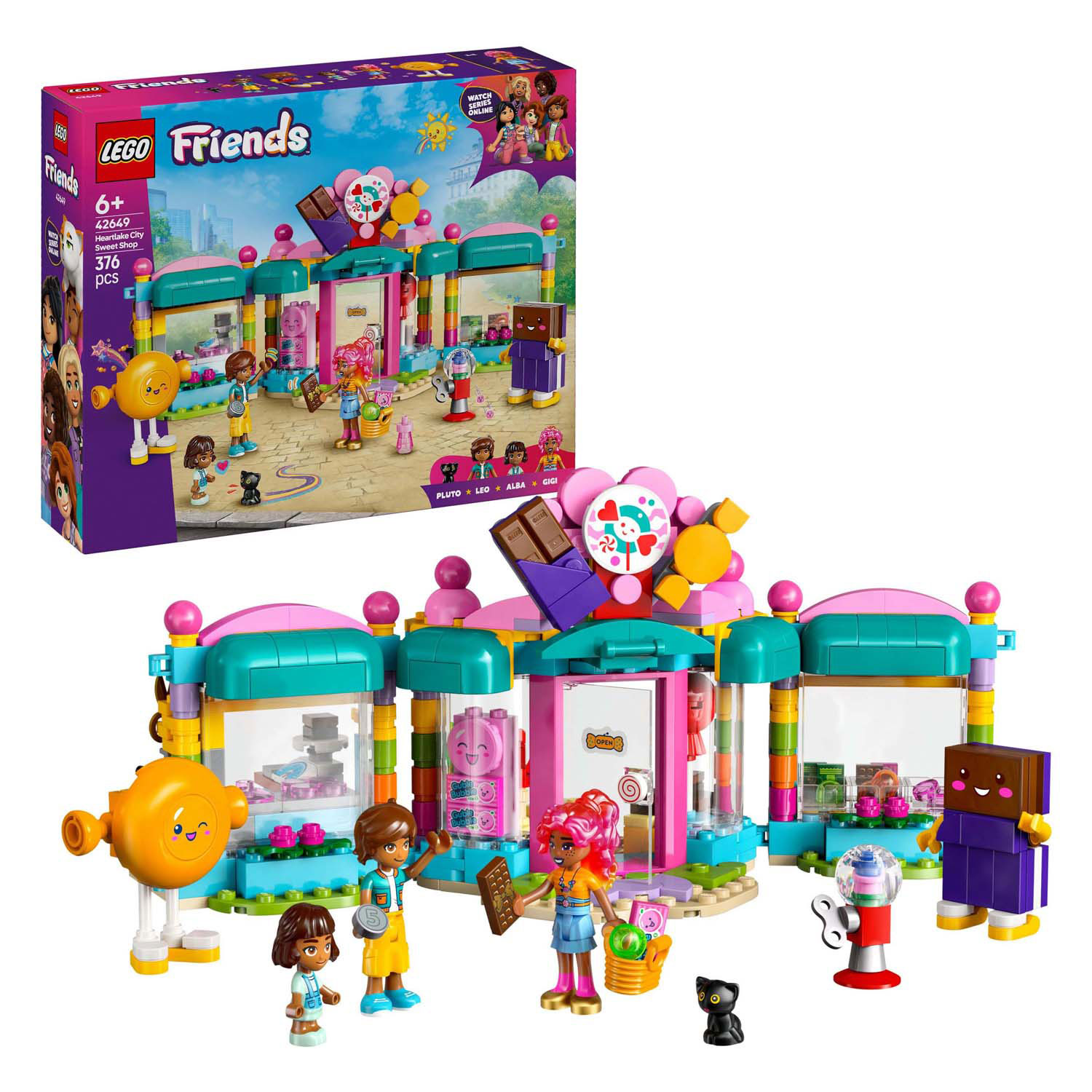 LEGO Friends 42649 Le magasin de bonbons d'Heartlake City