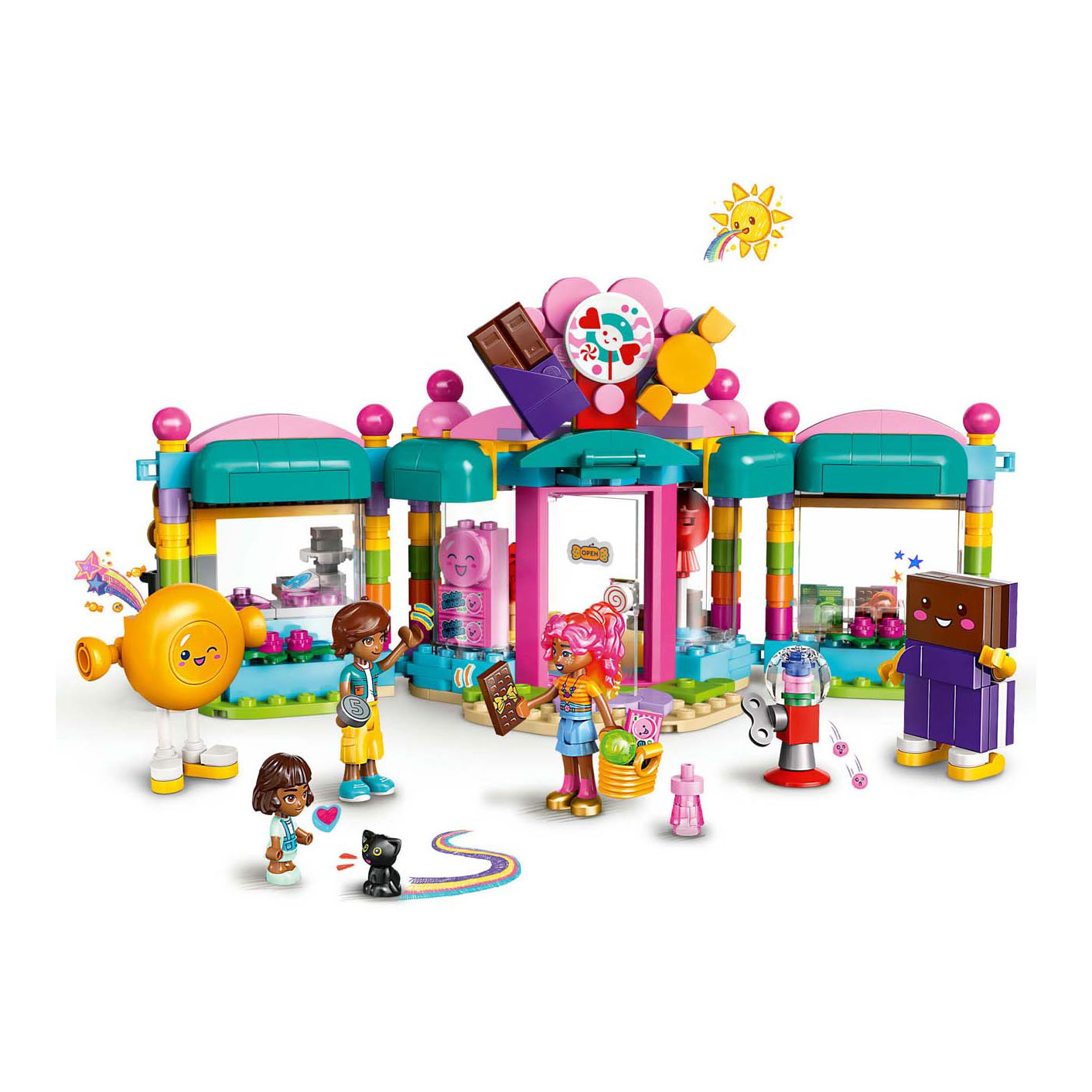 LEGO Friends 42649 Le magasin de bonbons d'Heartlake City