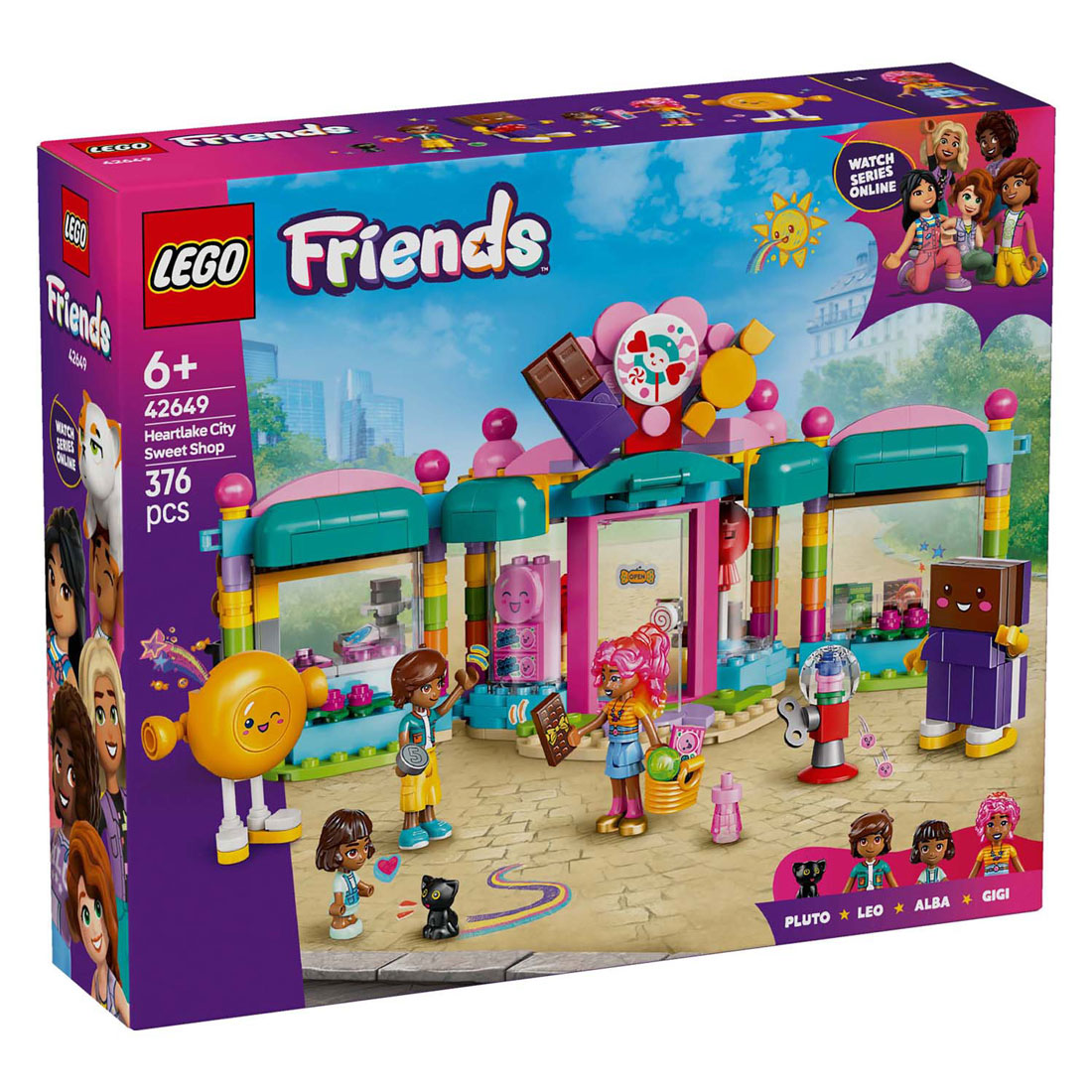 LEGO Friends 42649 Le magasin de bonbons d'Heartlake City