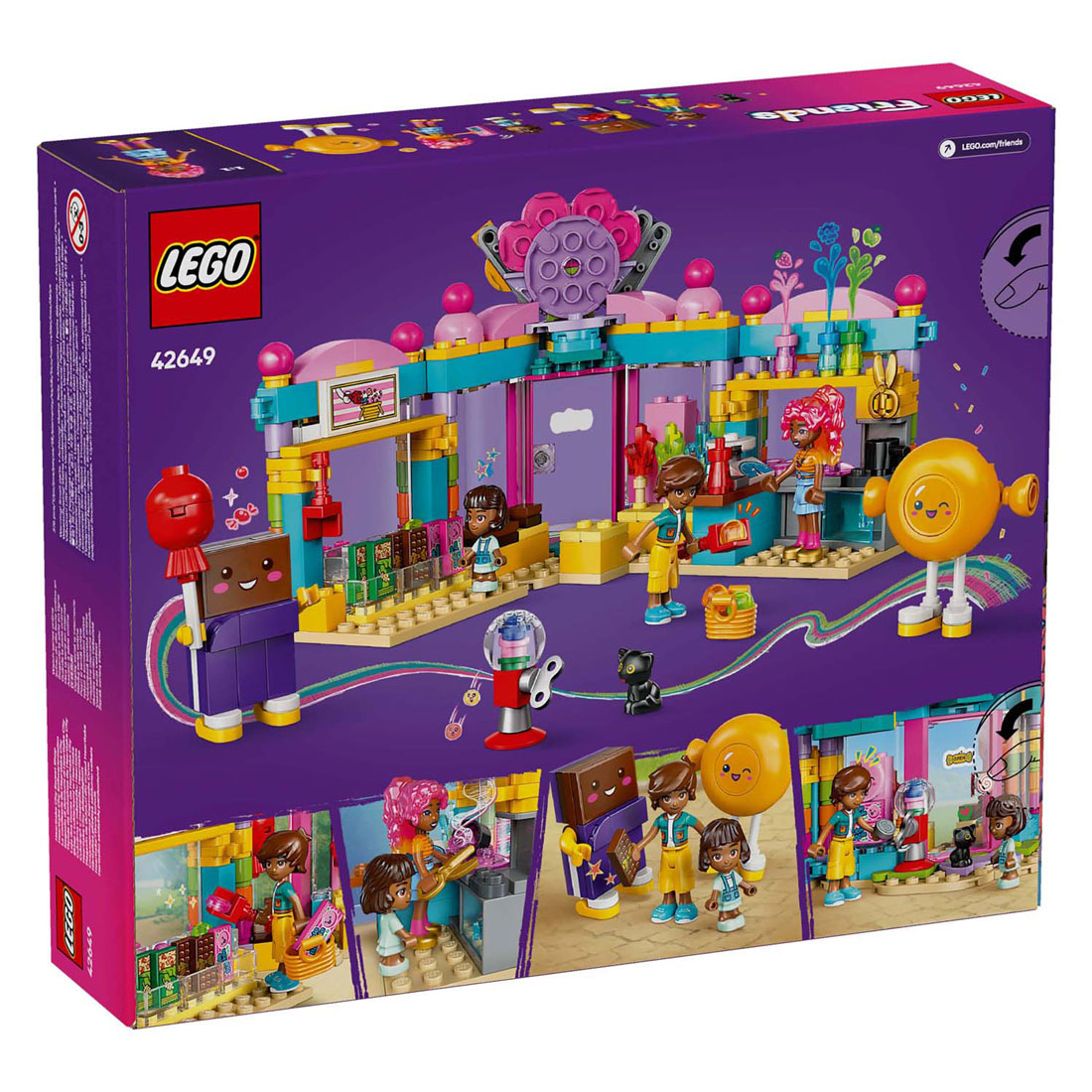 LEGO Friends 42649 Le magasin de bonbons d'Heartlake City