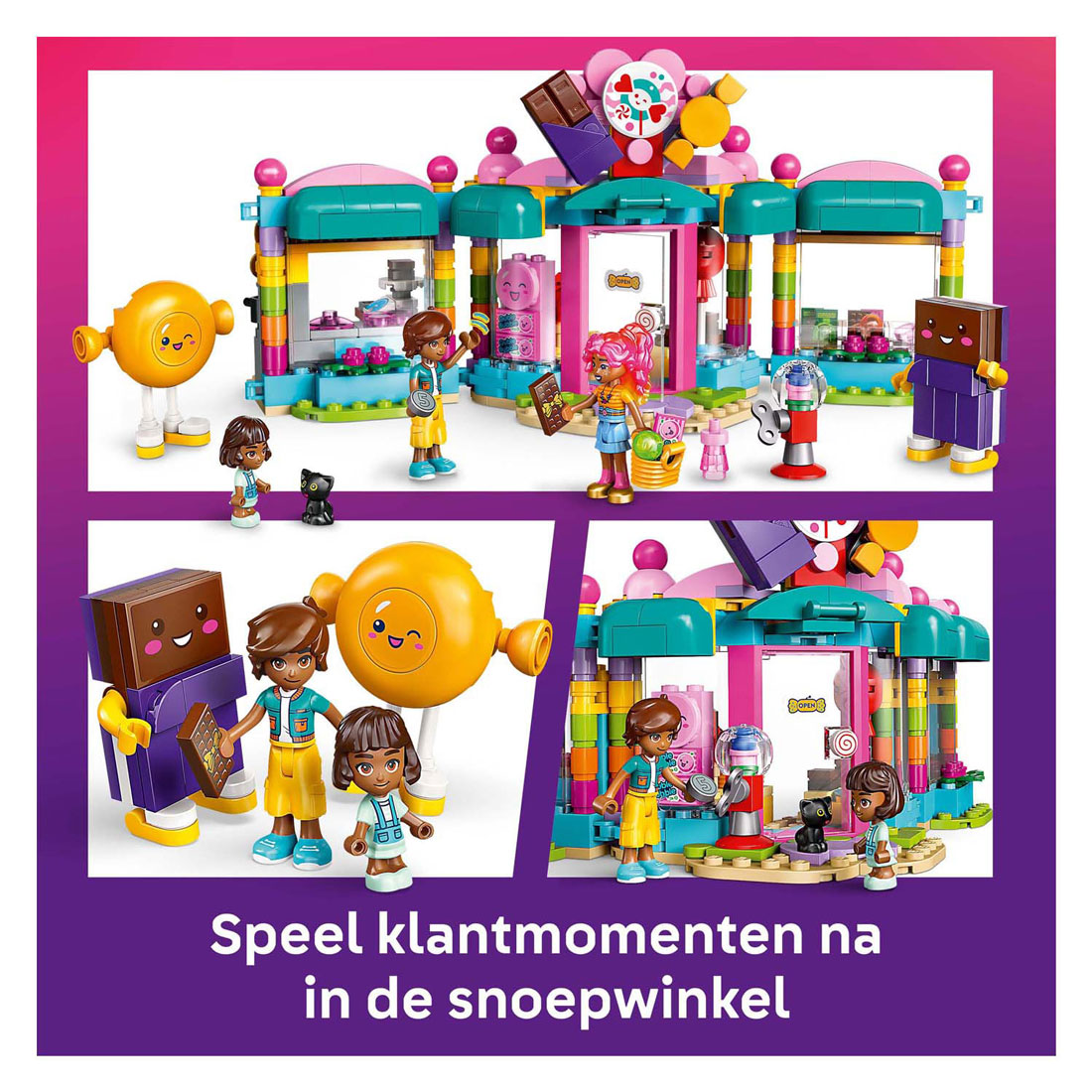 LEGO Friends 42649 Le magasin de bonbons d'Heartlake City