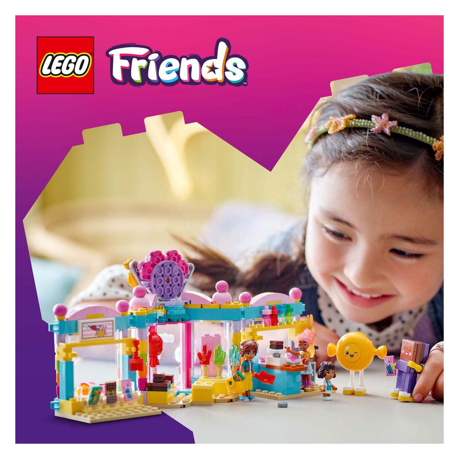 LEGO Friends 42649 Le magasin de bonbons d'Heartlake City