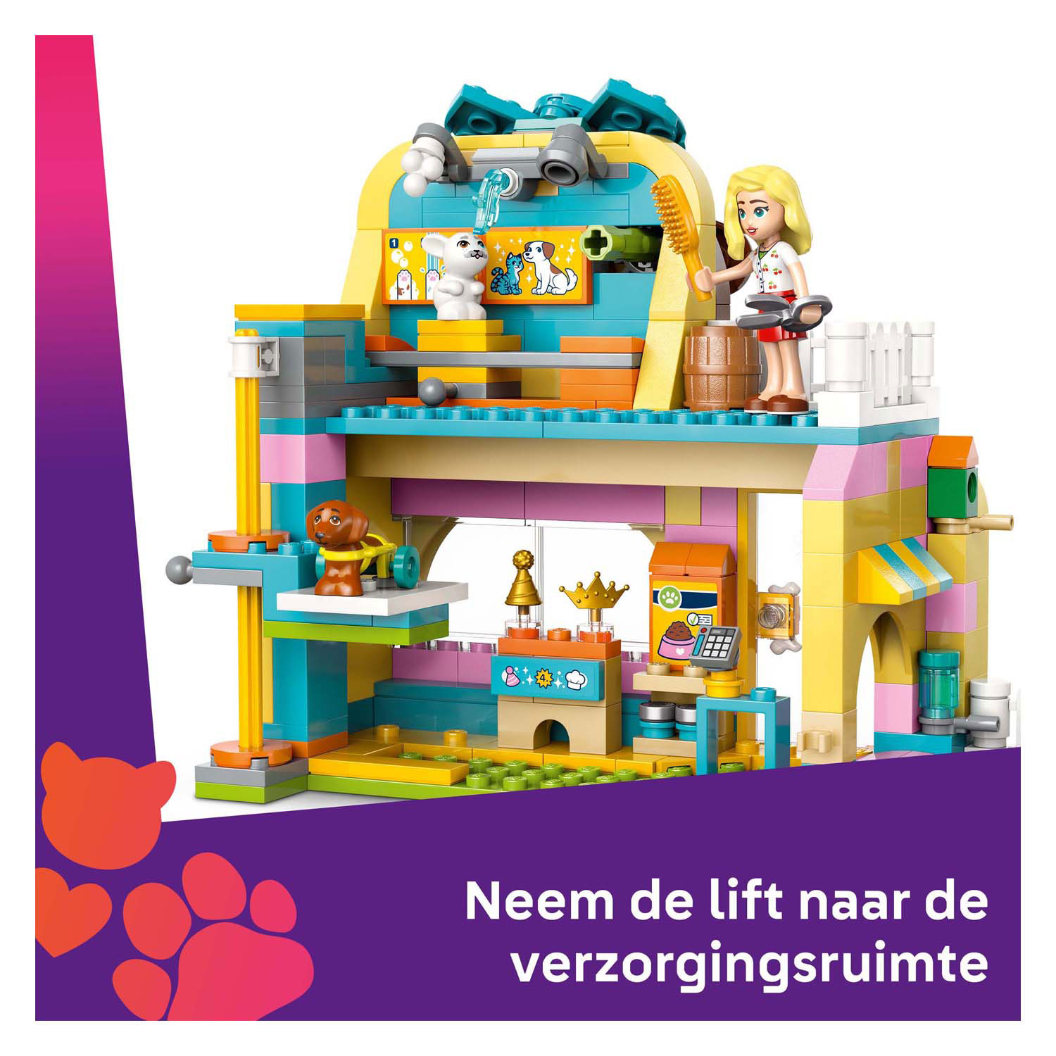 LEGO Friends 42650 Winkel met Dierenaccessoires