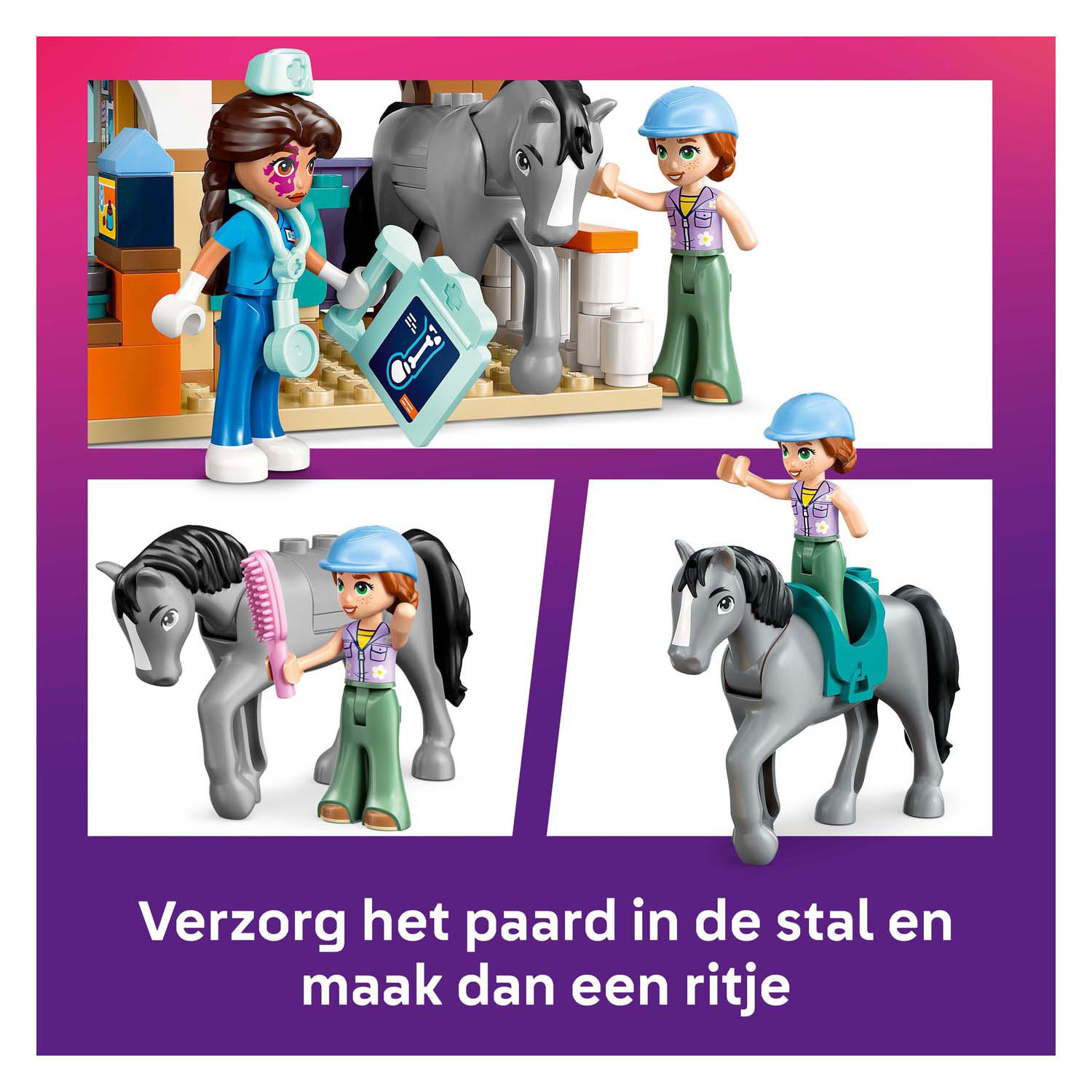 LEGO Friends 42651 Dierenkliniek voor Paarden en Huisdieren