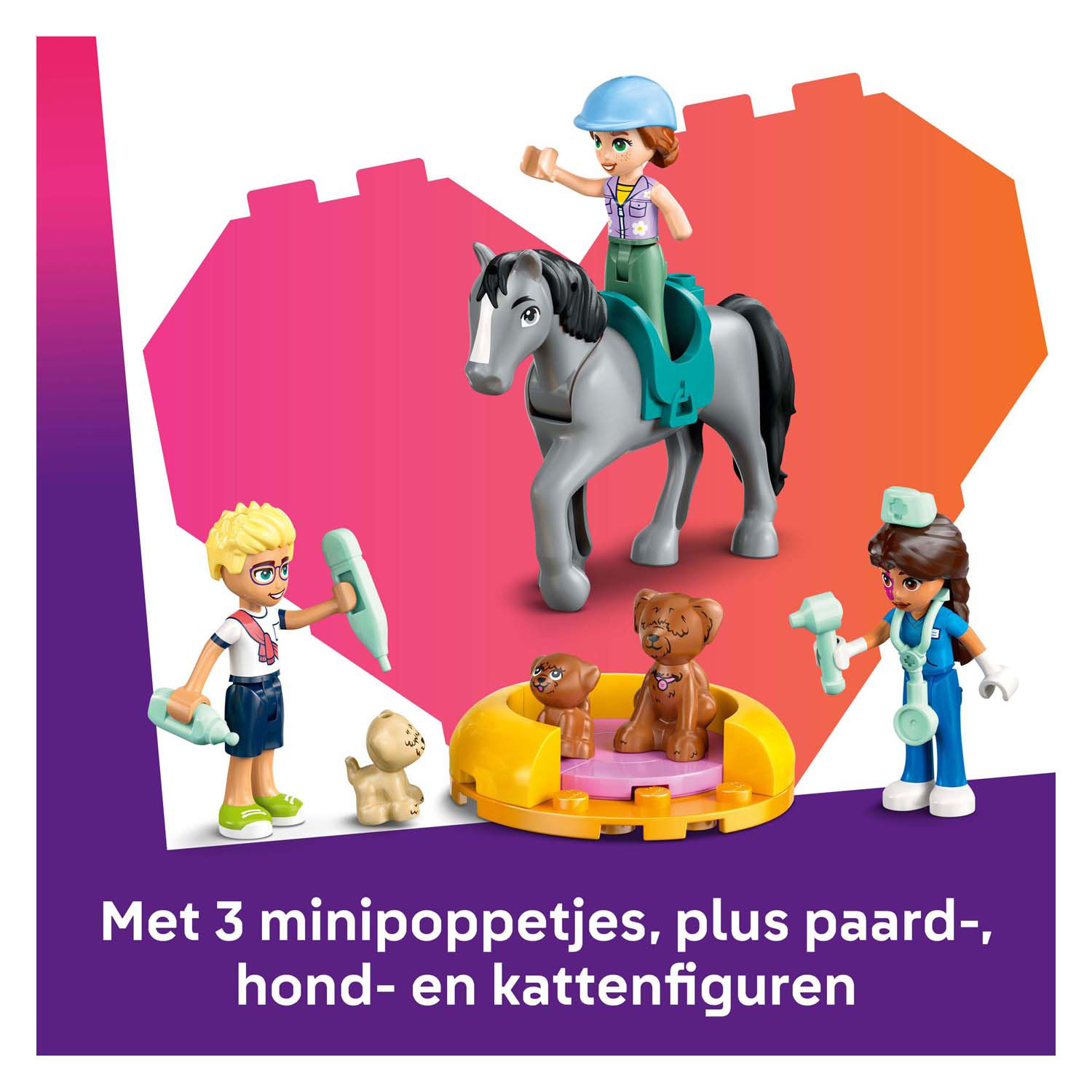 LEGO Friends 42651 Dierenkliniek voor Paarden en Huisdieren