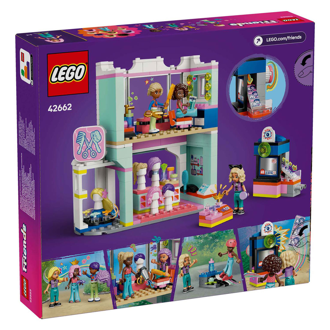 LEGO Friends 42662 Kapsalon en Accessoirewinkel