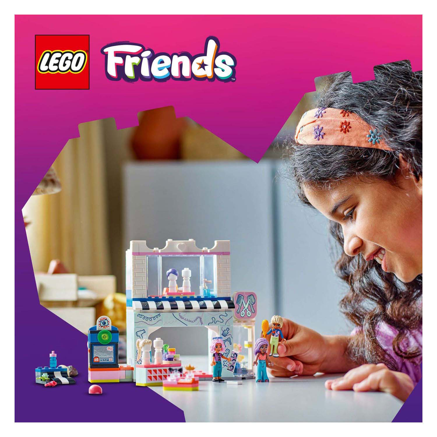 LEGO Friends 42662 Kapsalon en Accessoirewinkel