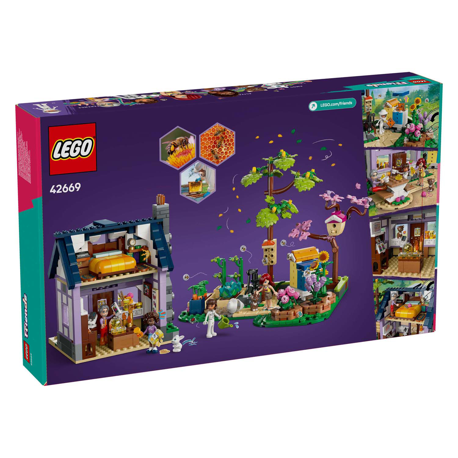 LEGO Friends 42669 Imkershuis En Bloementuin