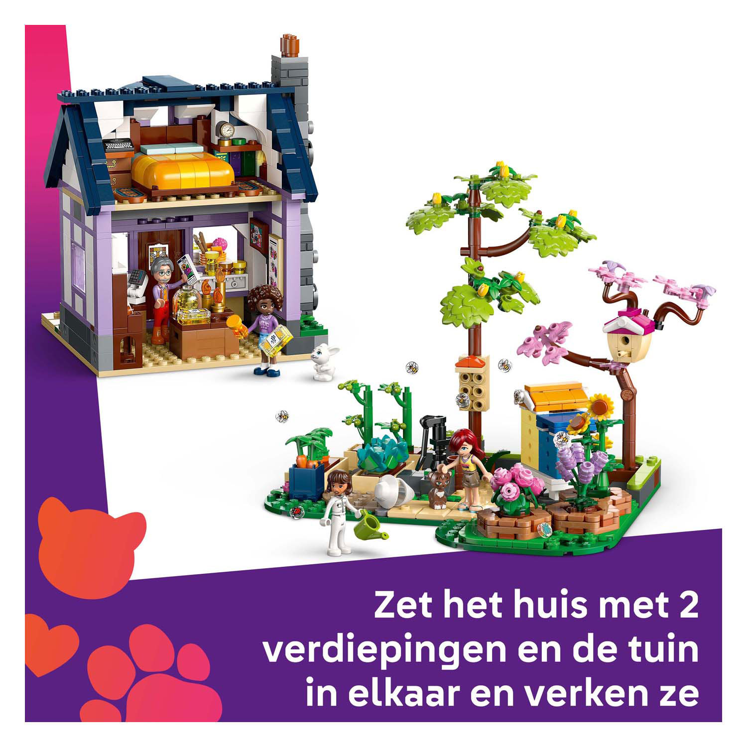 LEGO Friends 42669 Imkershuis En Bloementuin