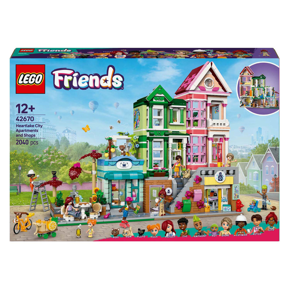 LEGO Friends 42670 Appartements et boutiques de Heartlake City