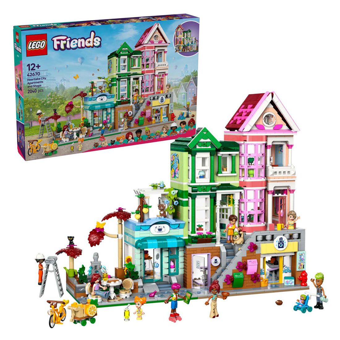 LEGO Friends 42670 Appartements et boutiques de Heartlake City