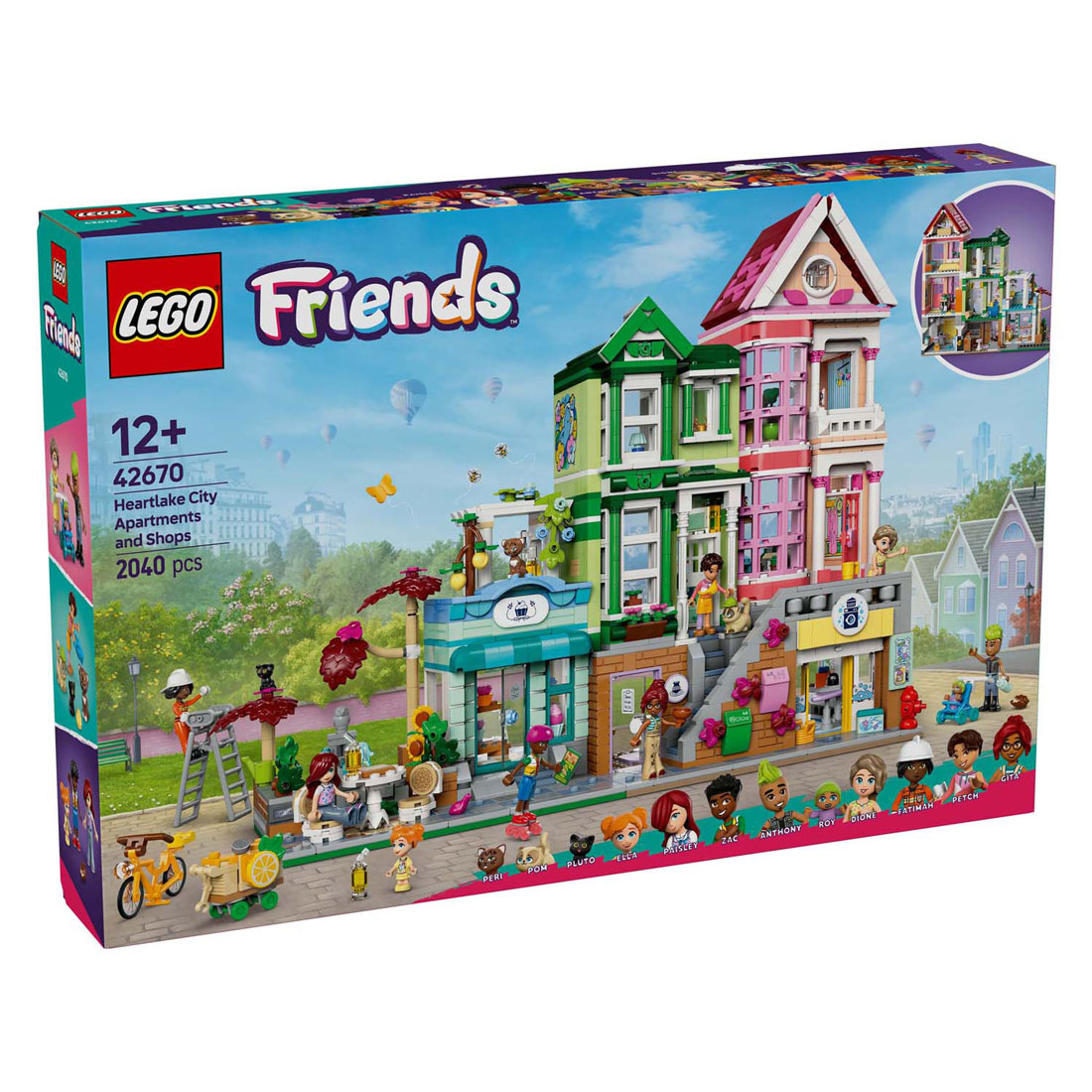 LEGO Friends 42670 Appartements et boutiques de Heartlake City